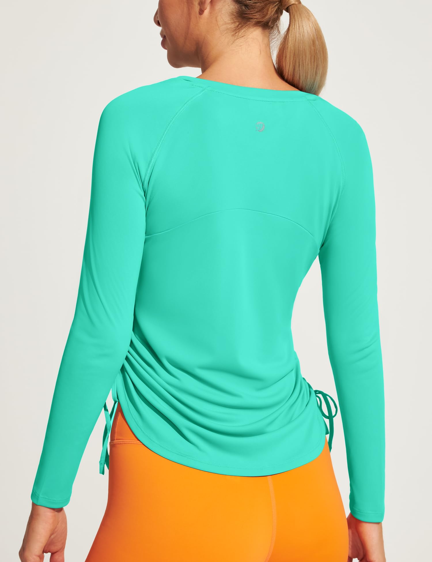 IUGA Women's UPF 50+ Long Sleeve Rash Guard - Lightweight UV Protection Swim Shirt & Sun Shirt for Swimming, Surfing, Hiking & Outdoor Activities