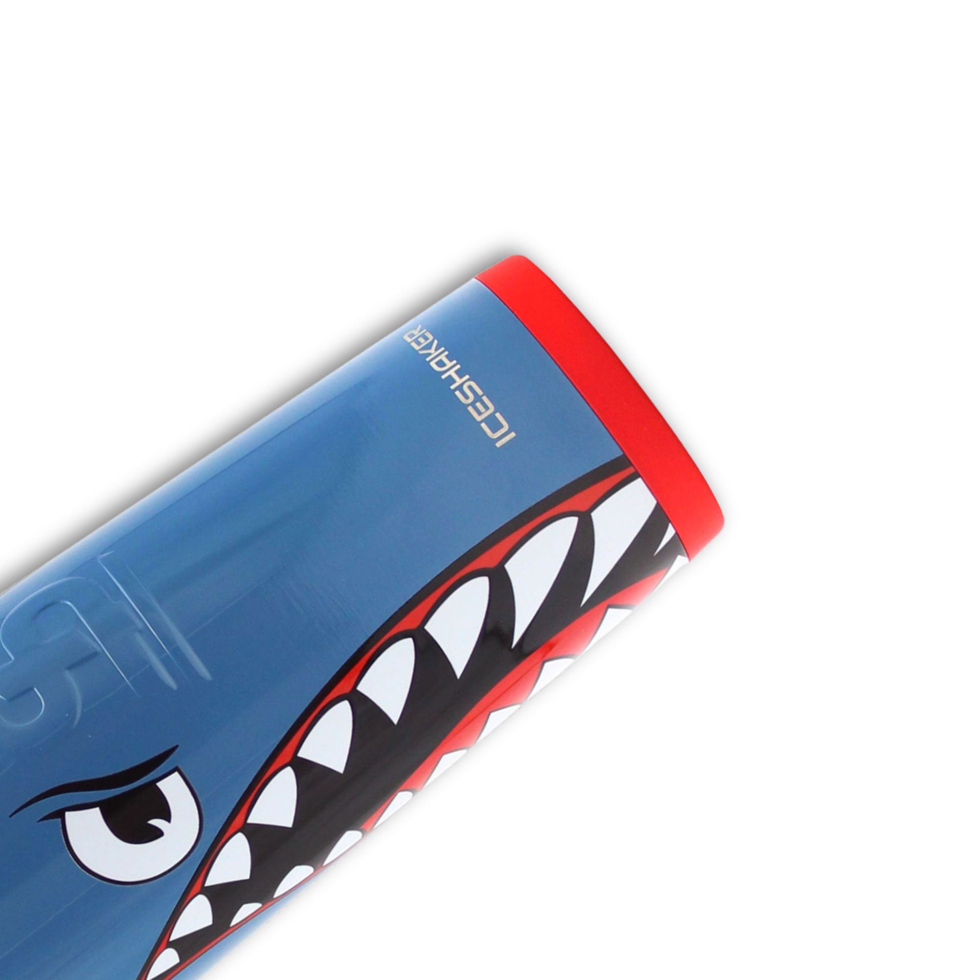 26oz Insulated Stainless Steel Ice Shaker Bottle - Blue Bomber - Perfect for Gym, Workouts & Outdoor Activities