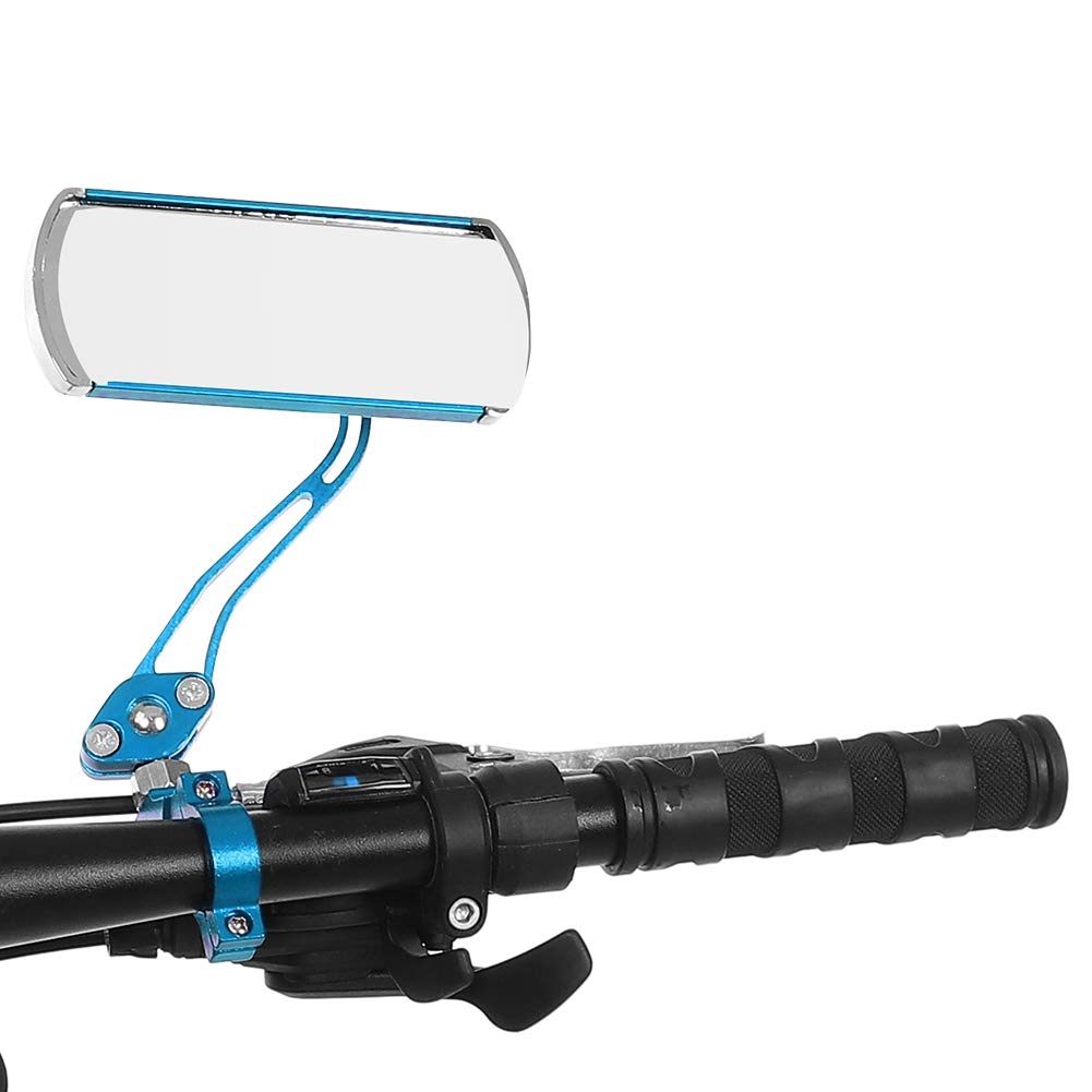 Keenso Bike Rear View Mirror - 360 Degree Adjustable Handlebar Mirror for Mountain & Road Bikes (1 Pair) - Perfect for Safe Cycling, Commuting and Outdoor Adventures