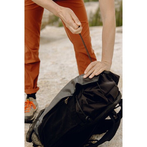Peak Design 25L Outdoor Backpack - Waterproof Hiking Backpack for Travel & Photography - Durable Daypack for Camping, Commuting & Adventure (Black)