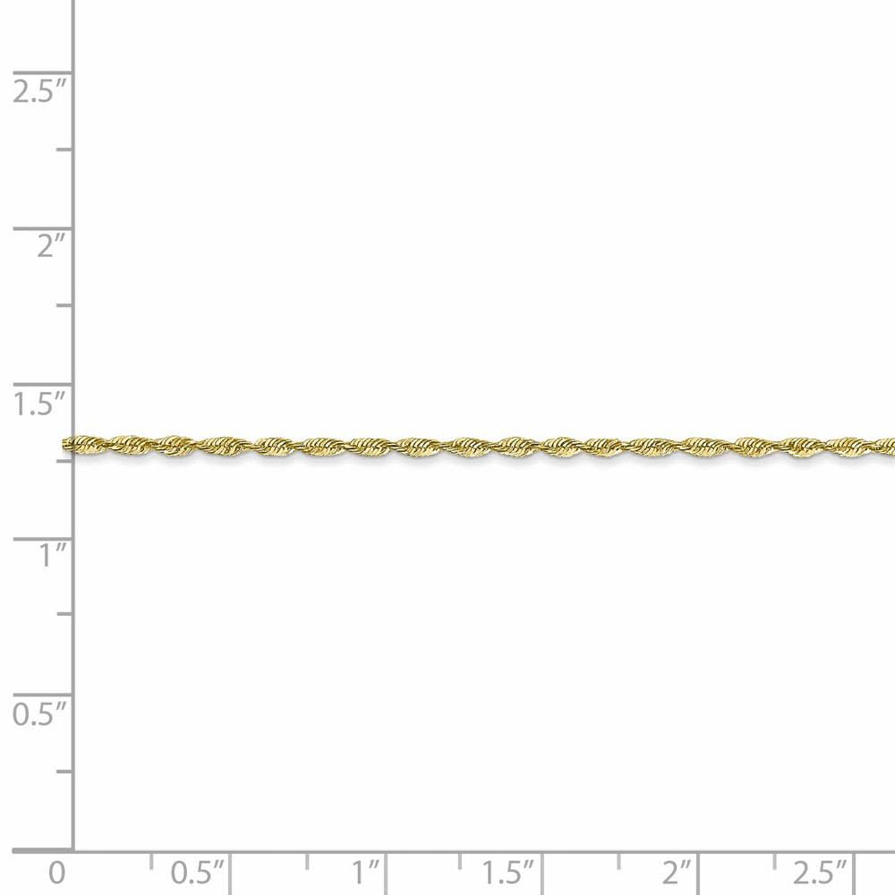 10K Yellow Gold Solid Lightweight Rope Chain Anklet - 1.5mm Dainty Black Bow Charm Ankle Bracelet for Women, Perfect for Everyday Wear, Beach Vacation & Boho Style Accessories