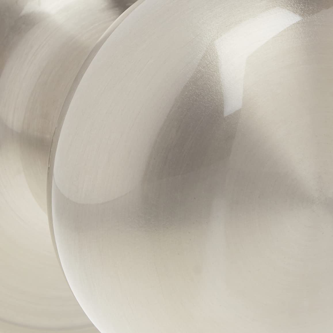 Schlage J170STR619 Stratus Decorative Inactive Trim Knob in Satin Nickel - Premium Door Hardware for Home & Office Security | Perfect for Interior Doors, Bedrooms, and Closets
