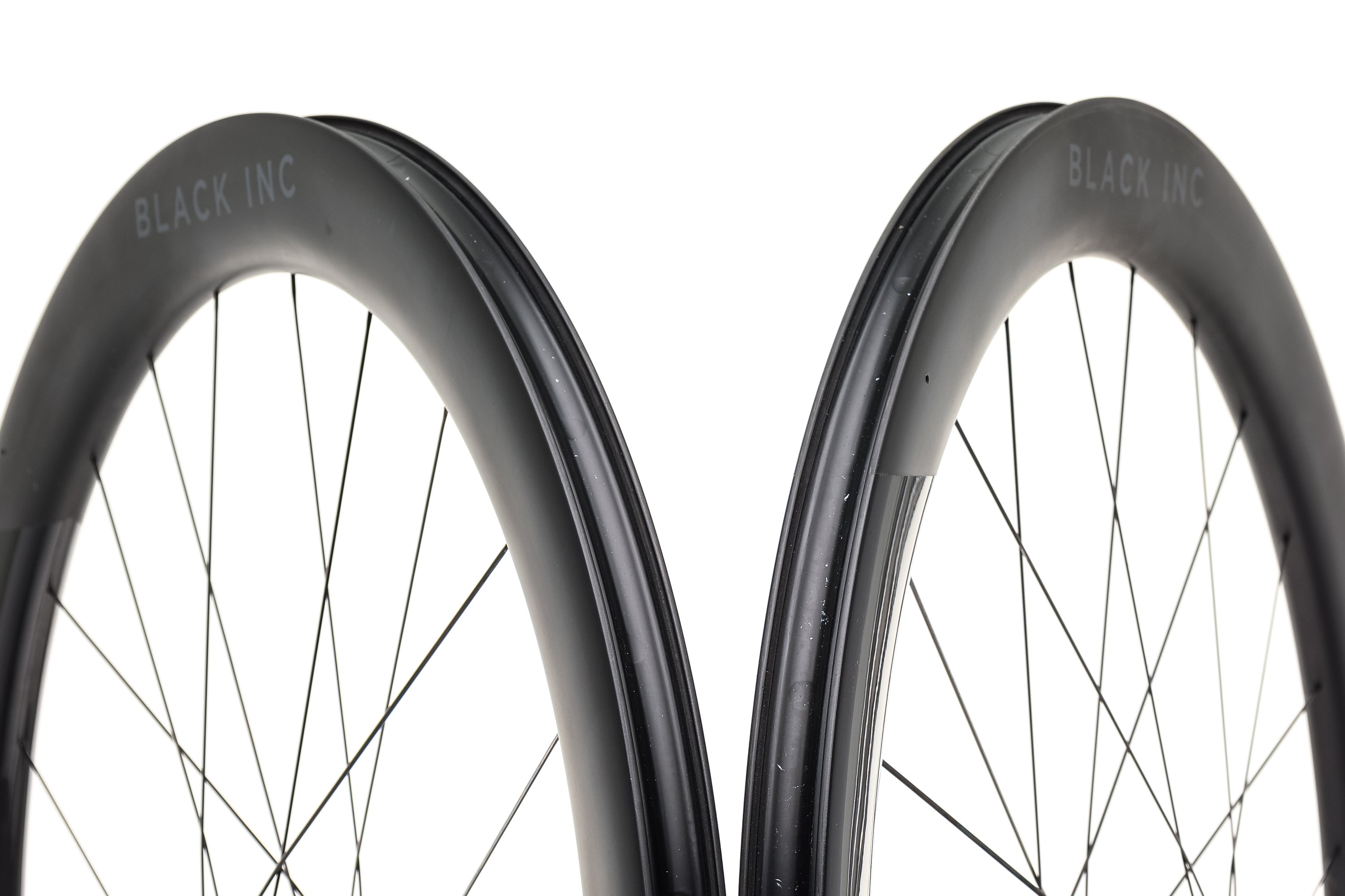 Black Inc Sixty Disc Carbon Tubeless 700c Wheelset - Lightweight Aero Road Bike Wheels for Racing & Performance Cycling | Perfect for Road Racers & Triathletes