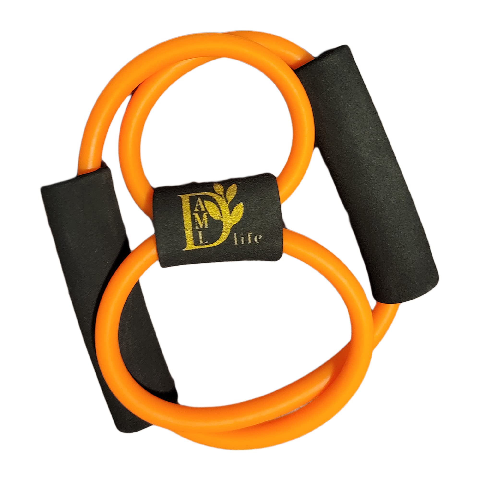 Premium 8-Word Chest Expander Rope - Yoga Resistance Bands for Strength Training, Muscle Workout & Fitness Exercise | Home Gym Equipment for Men & Women | Perfect for Yoga, Pilates, CrossFit & Physical Therapy