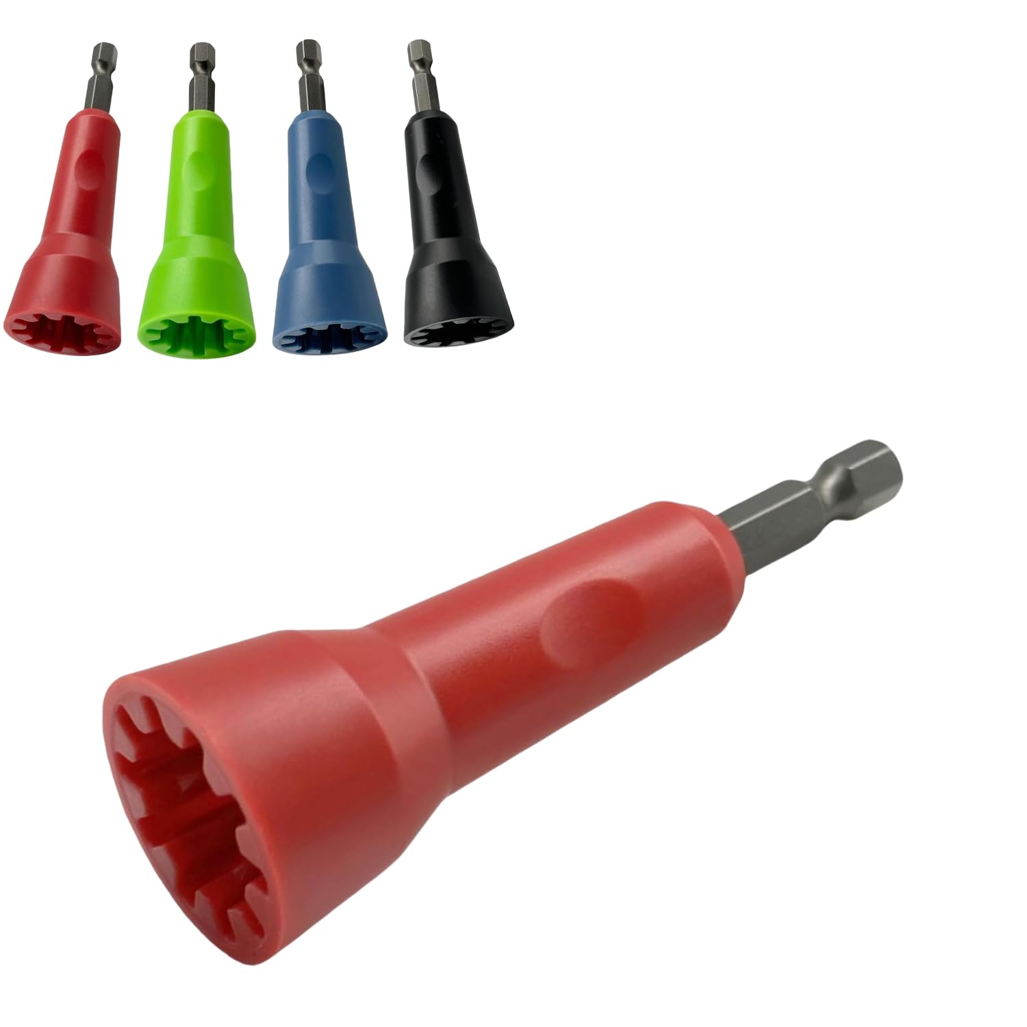Electric Drill Wire Twister Tool - 1PCS Red Fast Wire Twisting Tool with 1/4