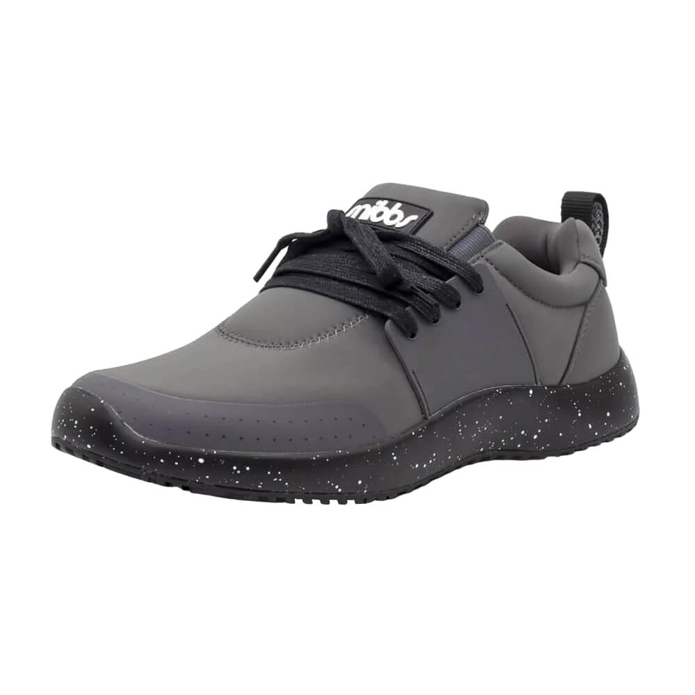 Non-Slip Waterproof Work Shoes for Men & Women - Spacecloud Slip-Resistant Kitchen & Chef Shoes - Comfortable & Durable Safety Footwear for Restaurant, Hospital & Industrial Use - Size M10/W11.5 Charcoal