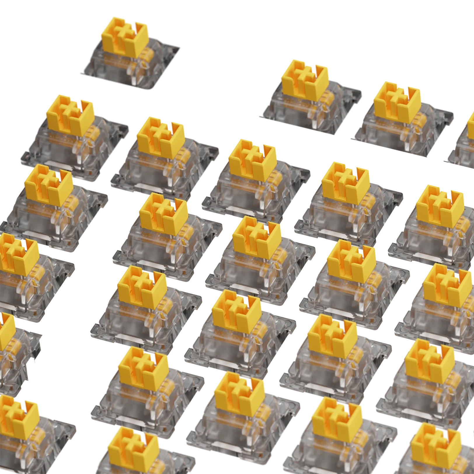 Glorious Panda Mechanical Keyboard Switches - 100-Pack ANSI Standard for Gaming & Typing | Perfect for PC, Mac & Custom Builds