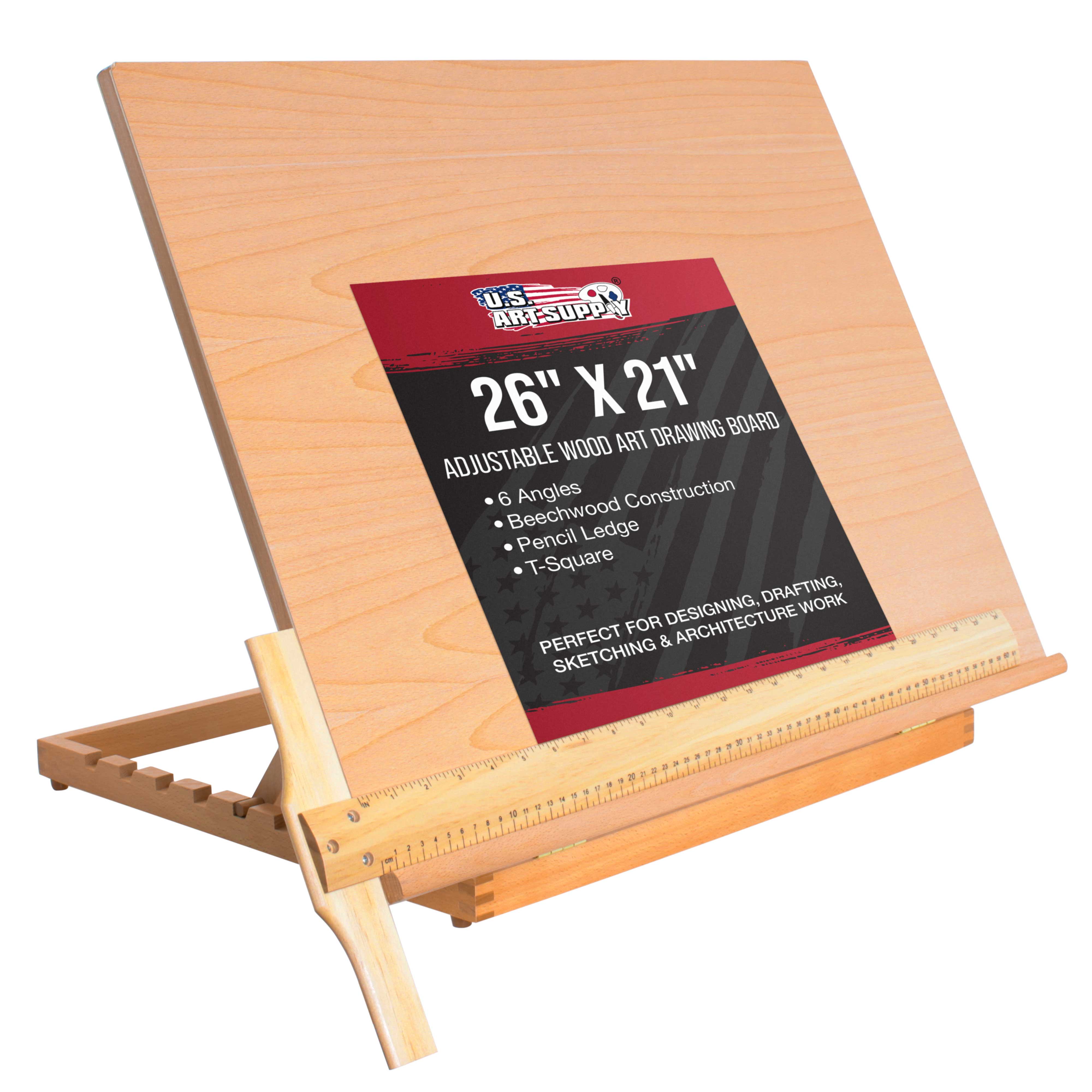 Adjustable Beechwood Drawing Board 26