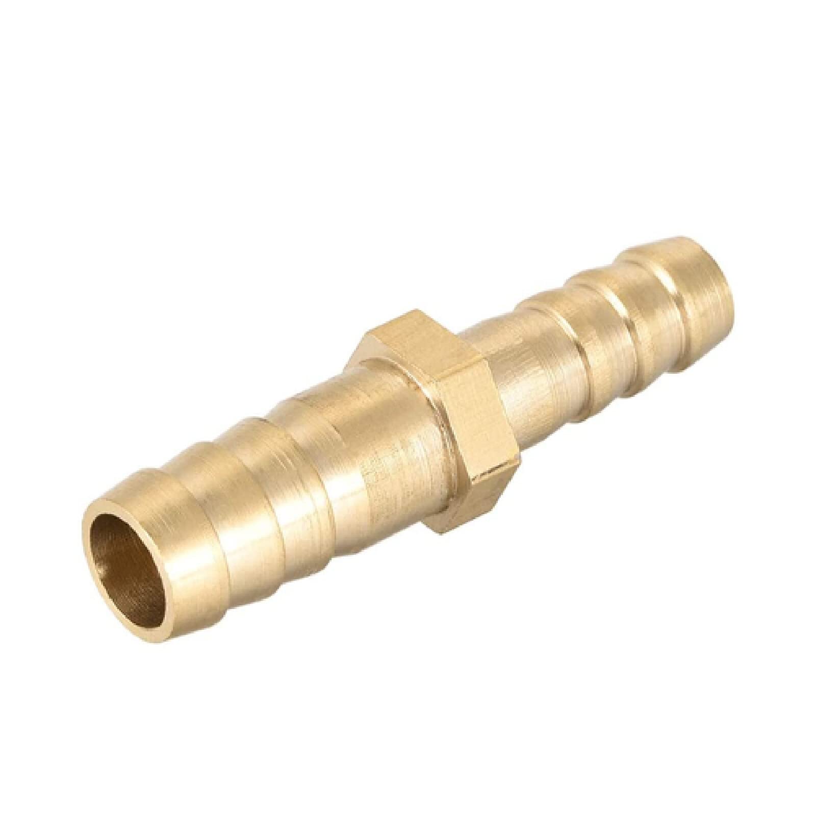 Brass Hose Reducer Adapter 10mm x 8mm - Perfect for Garden & Plumbing