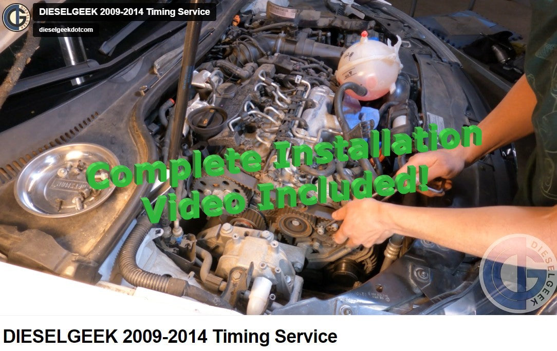 Premium Common Rail Timing Belt Kit for 2012-2014 Volkswagen Passat TDI - High Performance Engine Maintenance & Repair Part