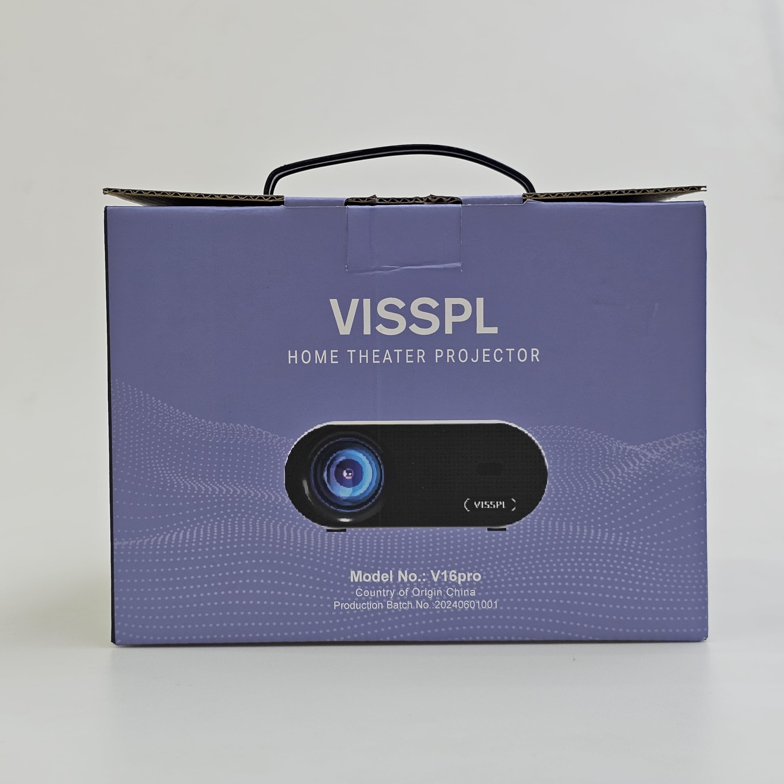 VISSPL Mini Projector with WiFi & Bluetooth - Full HD 1080P Portable Outdoor Projector with Tripod, Home Theater Movie Projector Compatible with Android/iOS/Windows/TV Stick/HDMI/USB - Perfect for Backyard Movies, Camping & Home Entertainment
