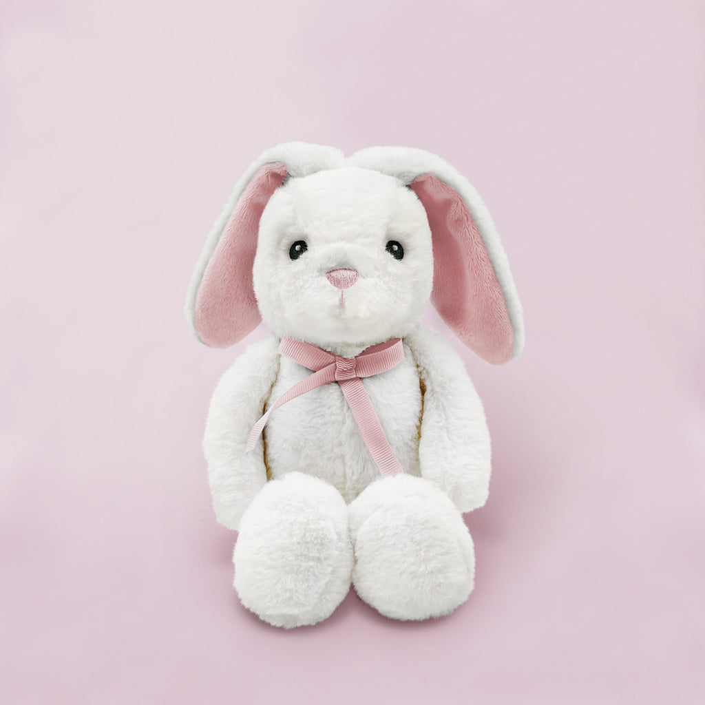 Adorable Pink Bunny Plush Toy - Cute & Soft Stuffed Animal for Kids, Perfect for Gifts, Nursery Decor & Cuddling