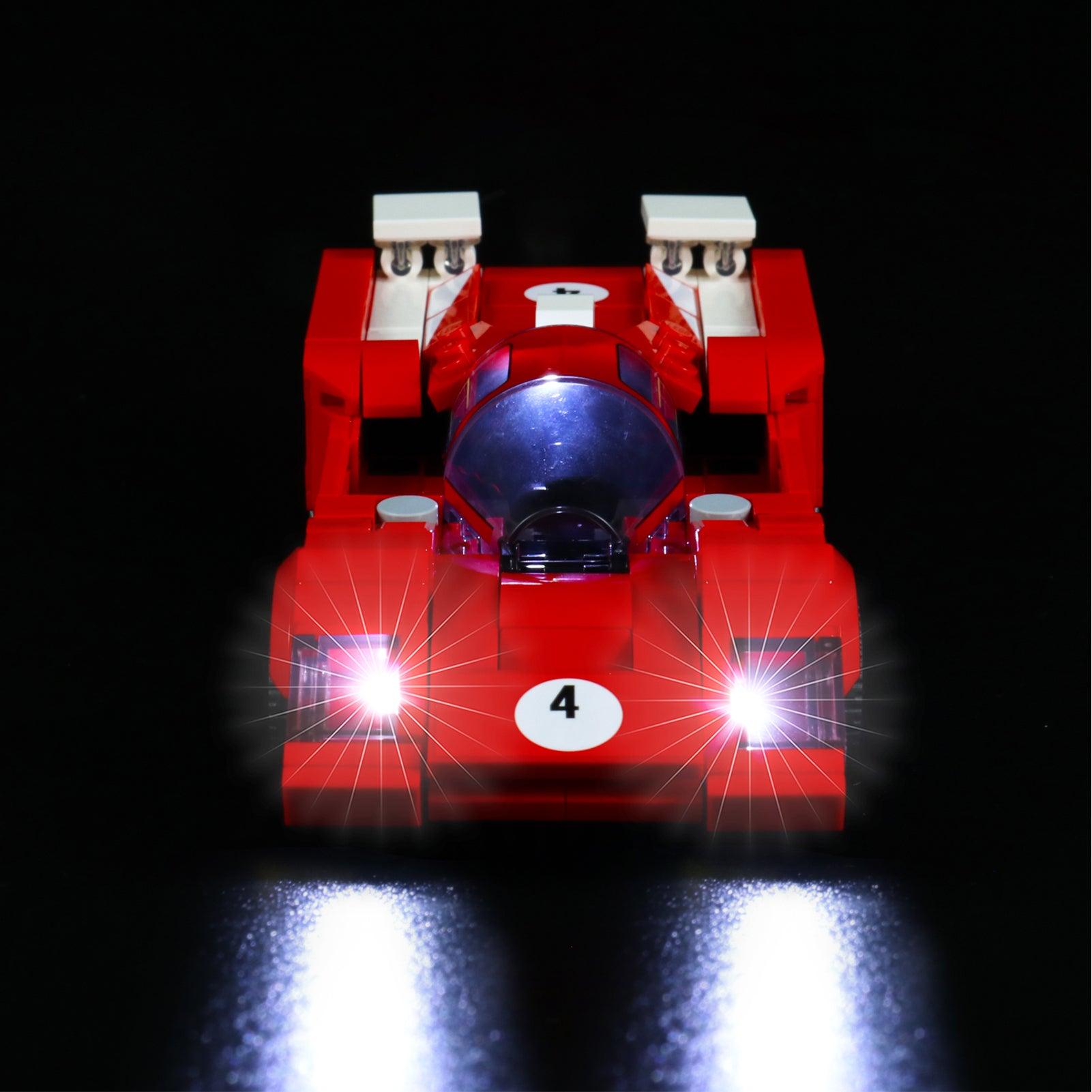 LEGO Speed Champions 512M Ferrari 7690 Light Kit - LED Lighting Set for Building Blocks - Perfect for Display & Nighttime Play