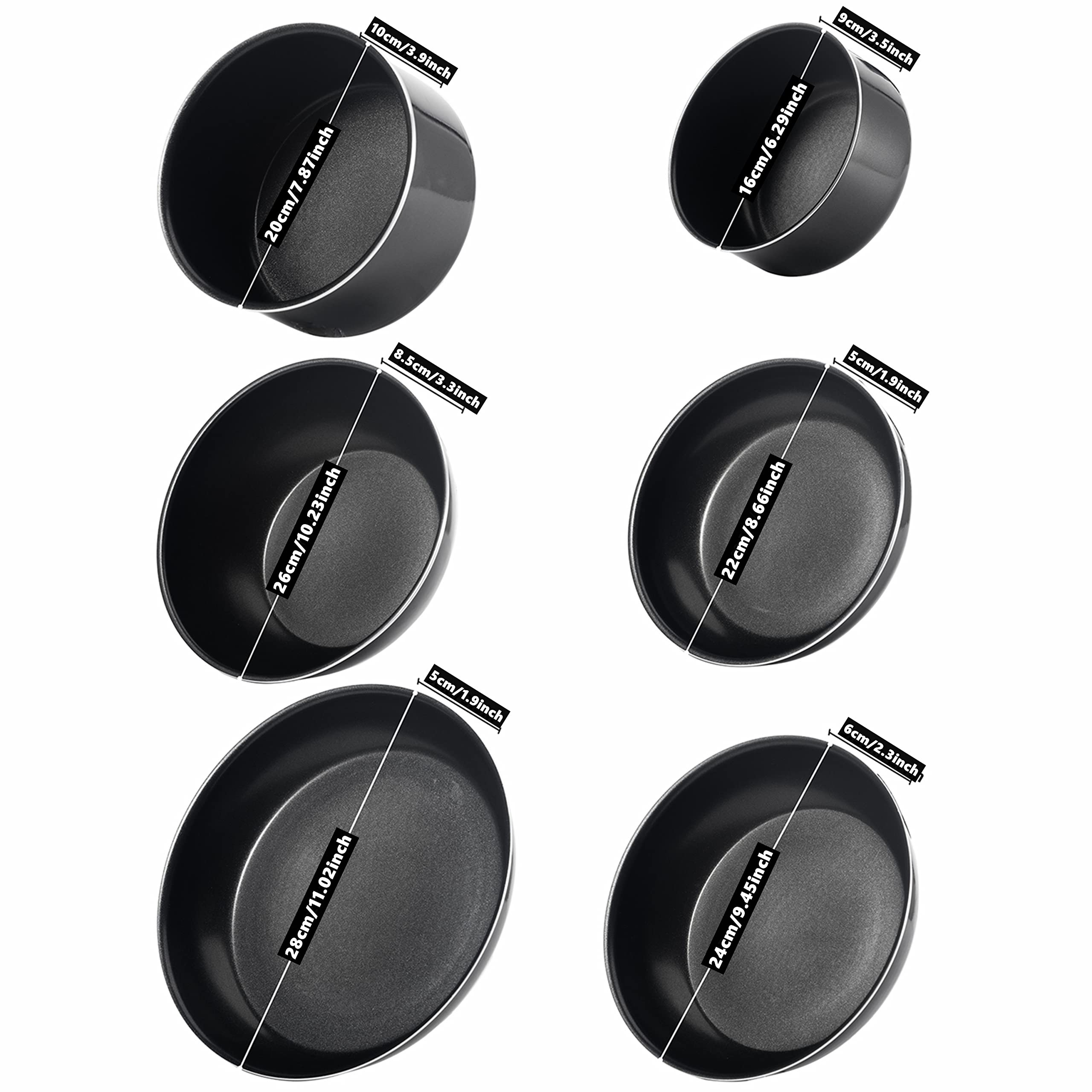 24-Piece Non-Stick Cookware Set with Removable Handles - Stackable Pots and Pans for RV, Camping & Home Use - Oven, Induction, Gas & Electric Stovetop Safe - Includes Silicone Pastry Mat - Dishwasher Safe - Perfect for Outdoor Adventures, Small Kitchens & Family Cooking