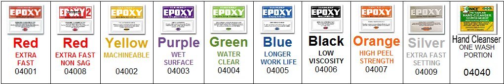 Blue General Purpose Slow-Setting Epoxy (2-Hour Cure) - 25-Pack (#04005) for Strong Metal, Wood & Plastic Bonds - DIY Repairs, Crafts & Household Fixes