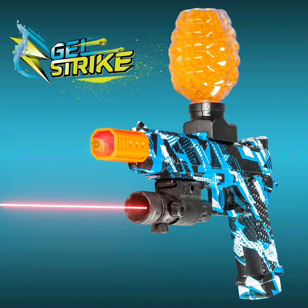 Storm Pistol Rapid Blaster GelStrike - High-Powered Gel Water Gun for Outdoor Fun, Backyard Battles, Summer Games & Team Competitions
