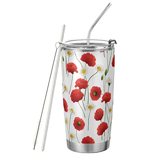 Poppy Flowers Red