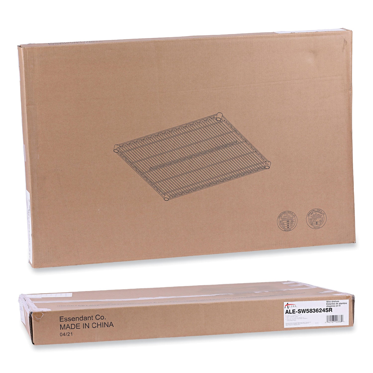 Alera® Industrial Wire Shelving Unit - 36