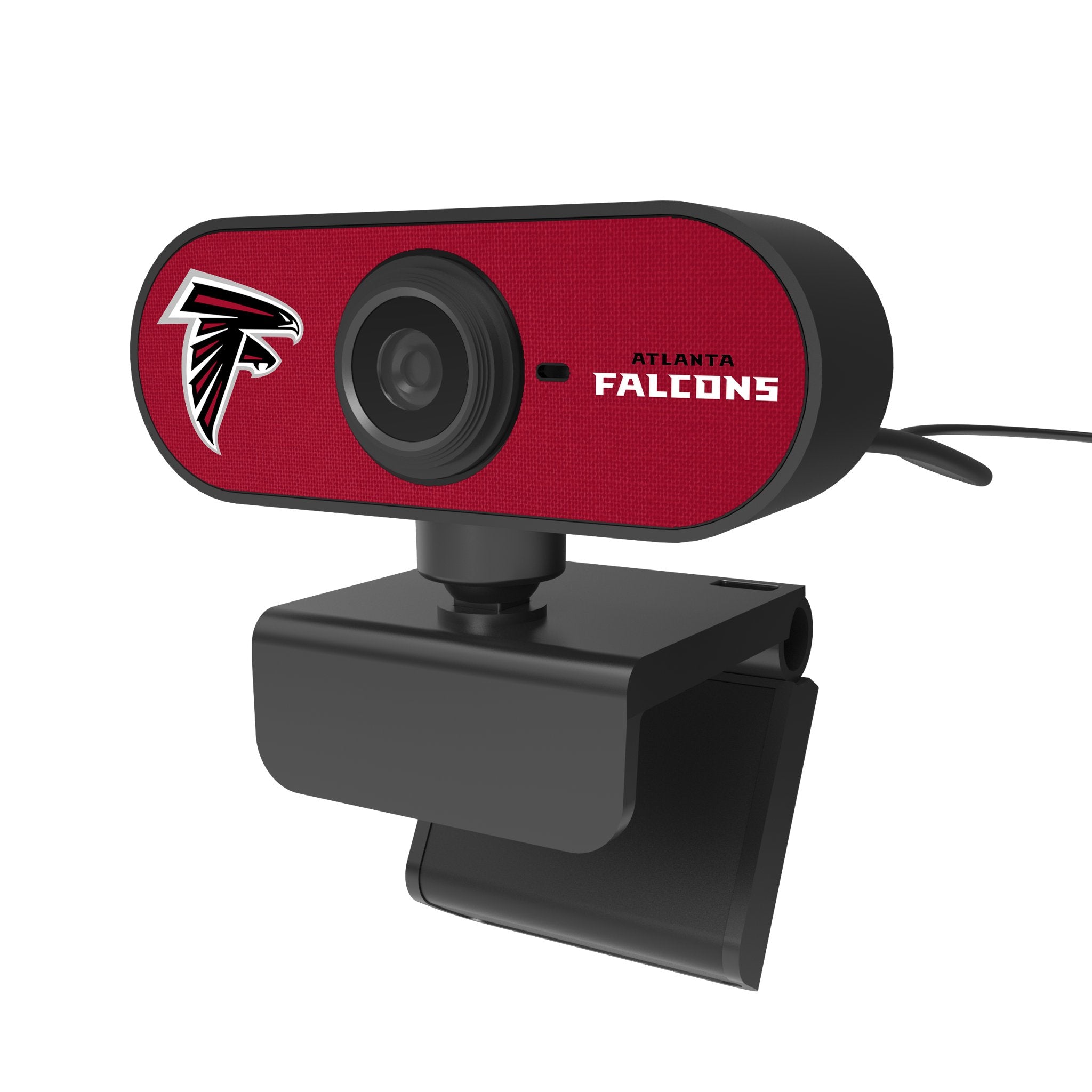 Atlanta Falcons NFL Team Logo HD Webcam with Microphone - Perfect for Zoom Meetings, Online Classes & Video Calls