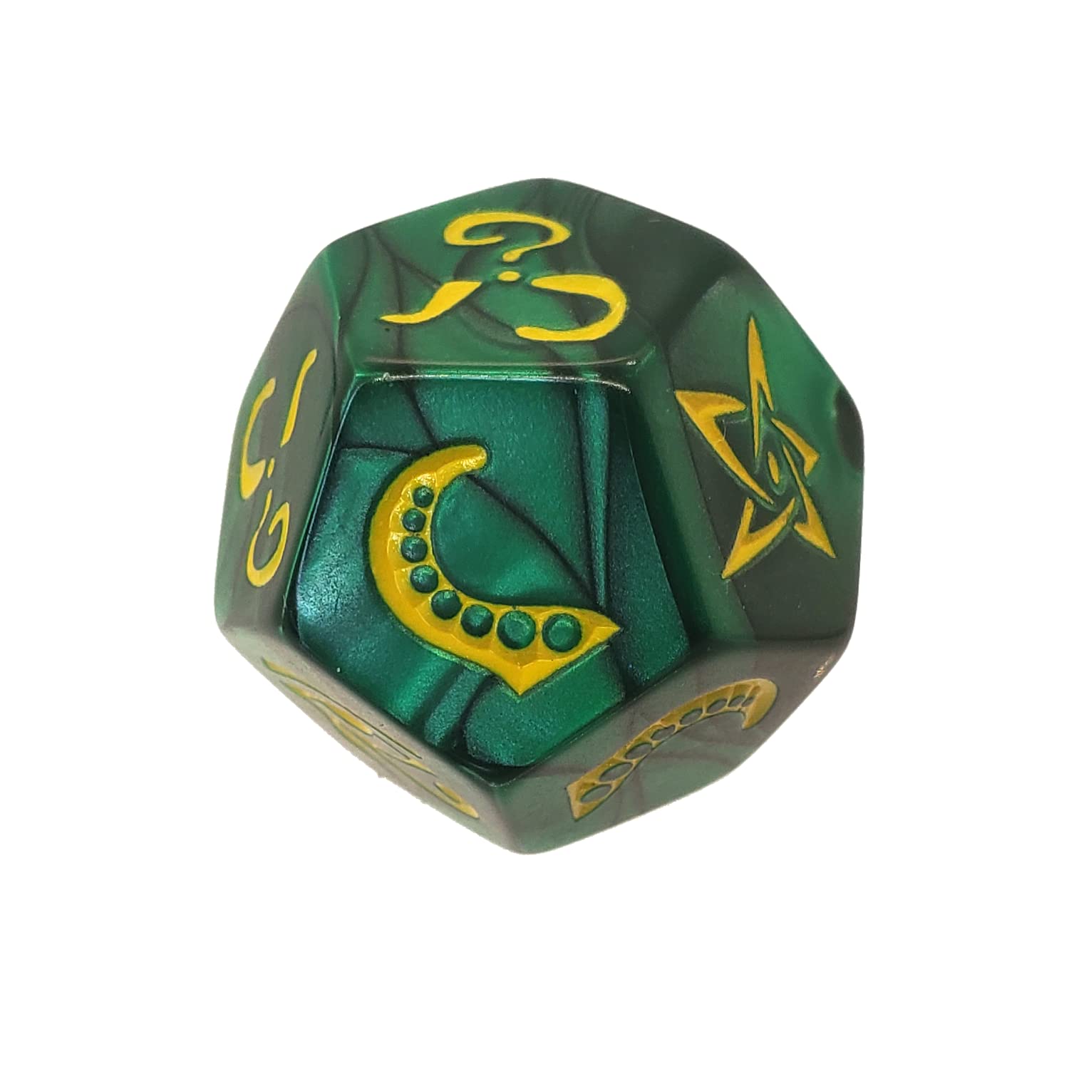 Steve Jackson Games Cthulhu Dice - Lovecraftian Horror RPG Dice Set for Tabletop Gaming & Collectors | Perfect for Call of Cthulhu RPG Sessions & Horror Game Nights