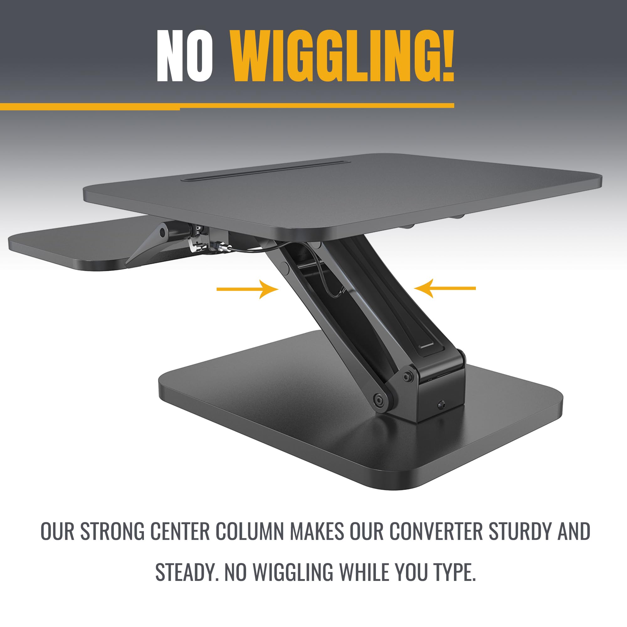 Adjustable Standing Desk Converter - 26