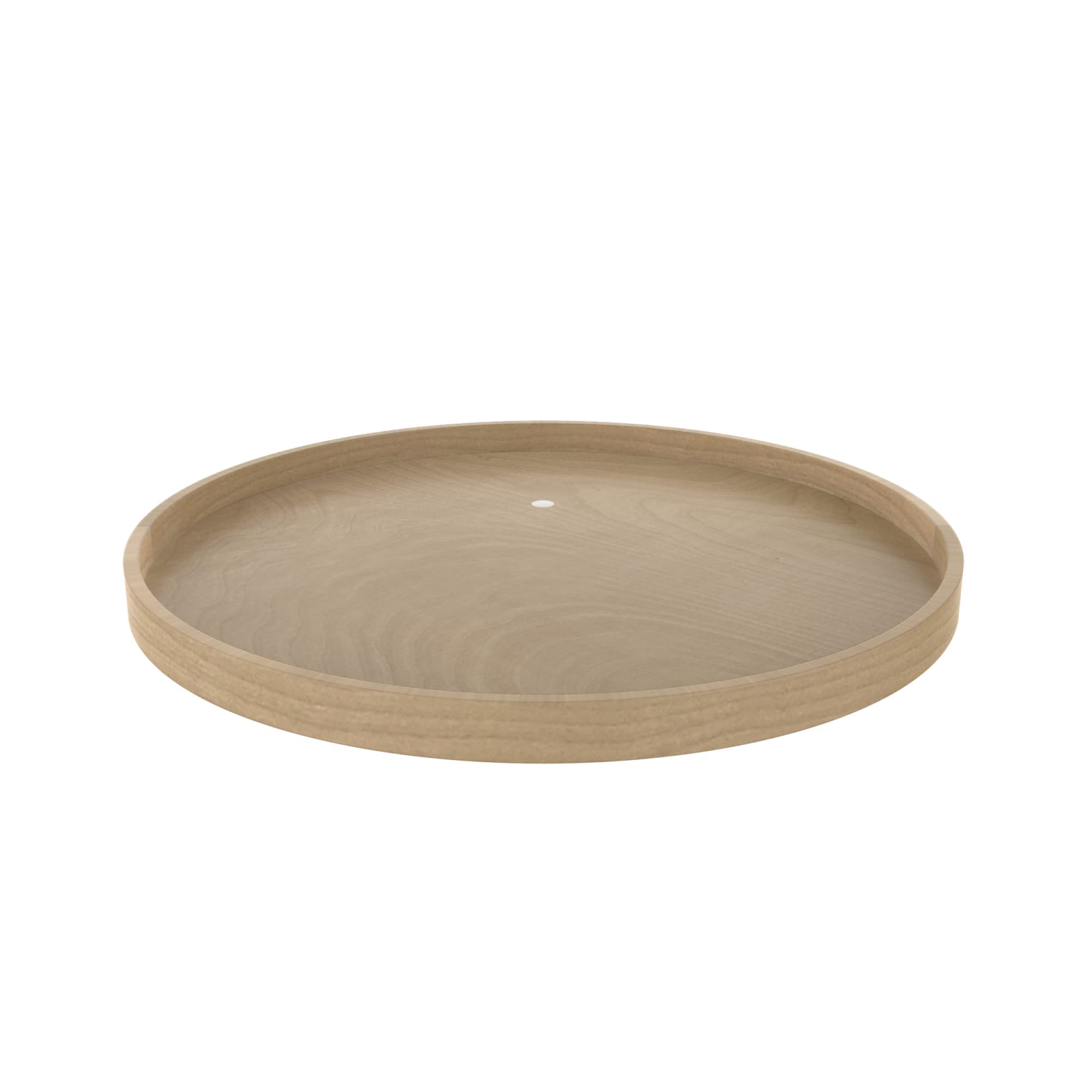 Rev-A-Shelf Banded Wood Full Circle Lazy Susan Shelf for Corner Base Cabinets - Space-Saving Kitchen Organizer for Spices, Canned Goods & Pantry Items