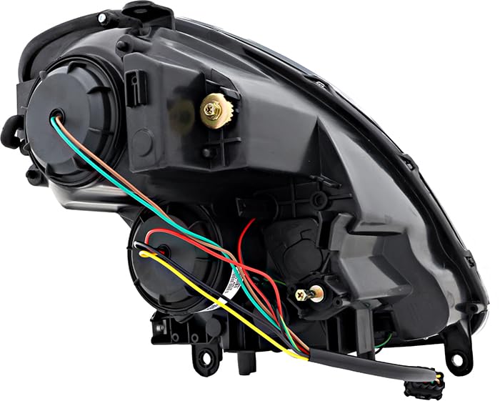 Infiniti G35 Sedan Headlight Assembly Set - Halogen Replacement for Driver & Passenger Side (2003-2004) | Perfect for Night Driving & Auto Restoration Projects
