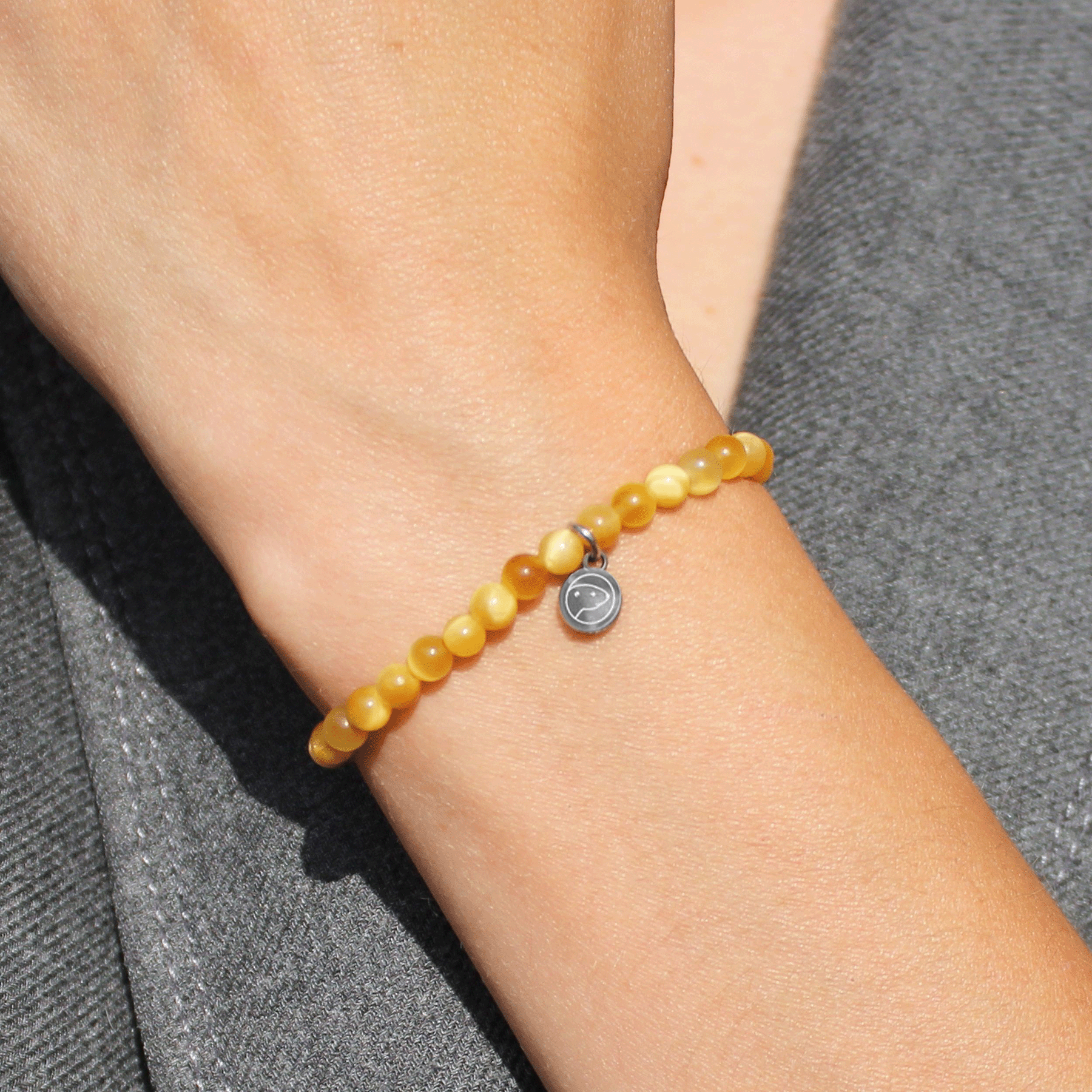 Golden Tiger Eye Bracelet for Women - Mini Adjustable Healing Stone Beaded Bracelet for Protection & Good Luck | Perfect for Meditation, Yoga & Spiritual Gifts