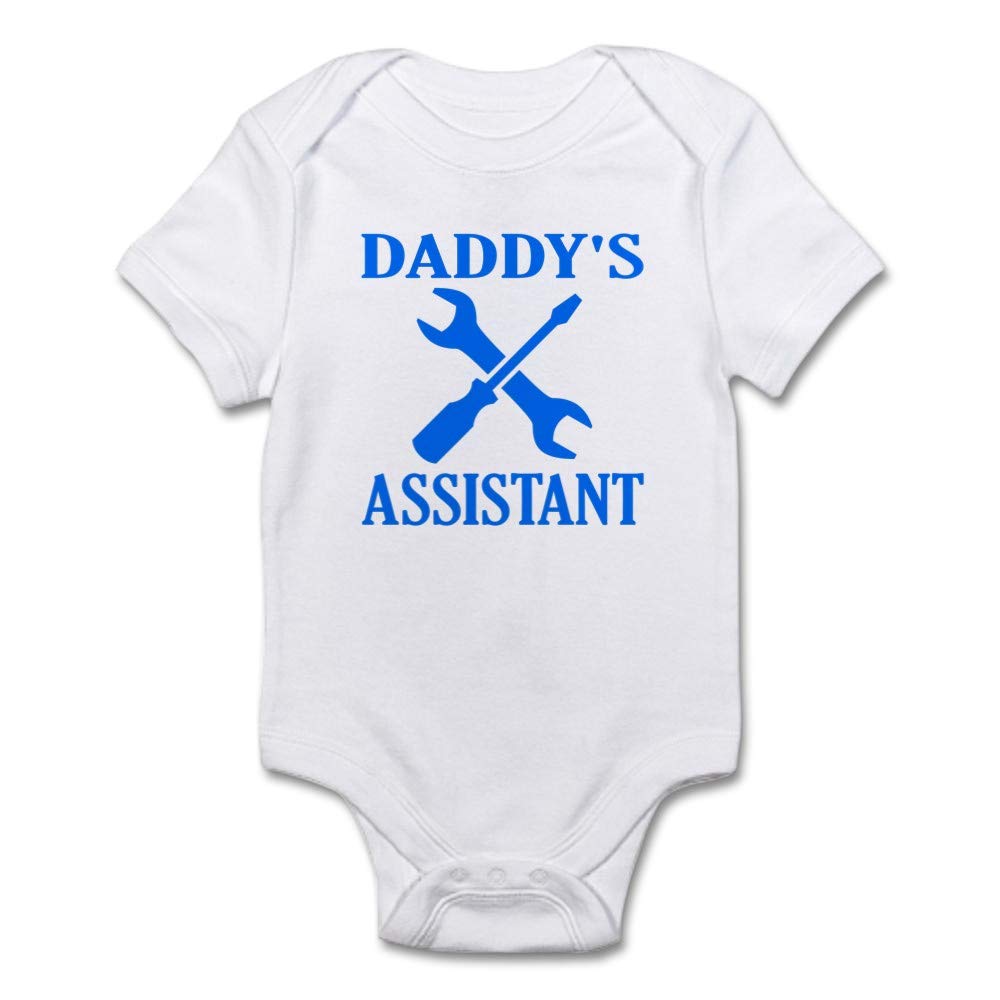 Daddy's Assistant Baby Bodysuit - Cute Infant Onesie for Newborns & Toddlers - Perfect for Father's Day, Family Photos & Playtime