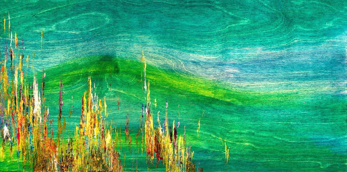 A Distant Shore Original Painting - Handmade Wall Art for Home & Office Decor - Perfect for Living Room, Bedroom or Gift Giving