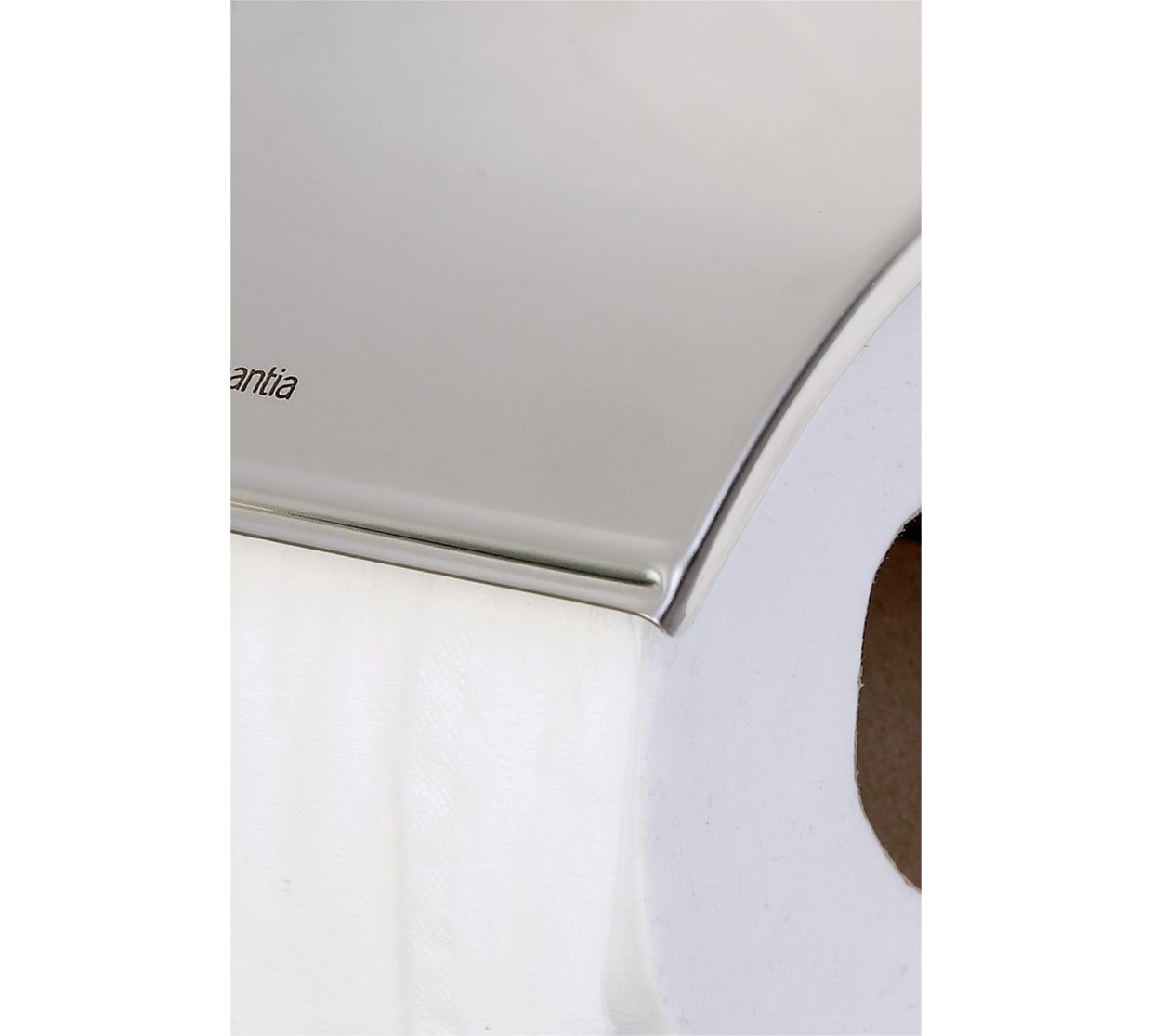 Brabantia Renew Toilet Paper Holder - Left & Right Handed, No-Drill or Drill Installation, Rust-Free Steel Bathroom Accessory for Modern Homes - Perfect for Bathrooms, Powder Rooms & Guest Toilets