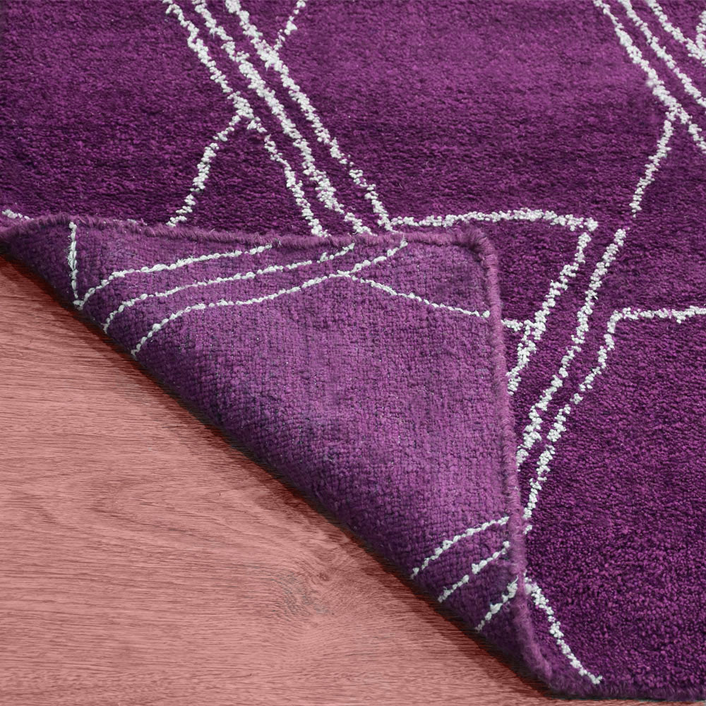 Handmade Elysium Hand Knotted Rug - Premium Wool Area Rug for Living Room, Bedroom & Dining Room - Soft & Durable Home Decor