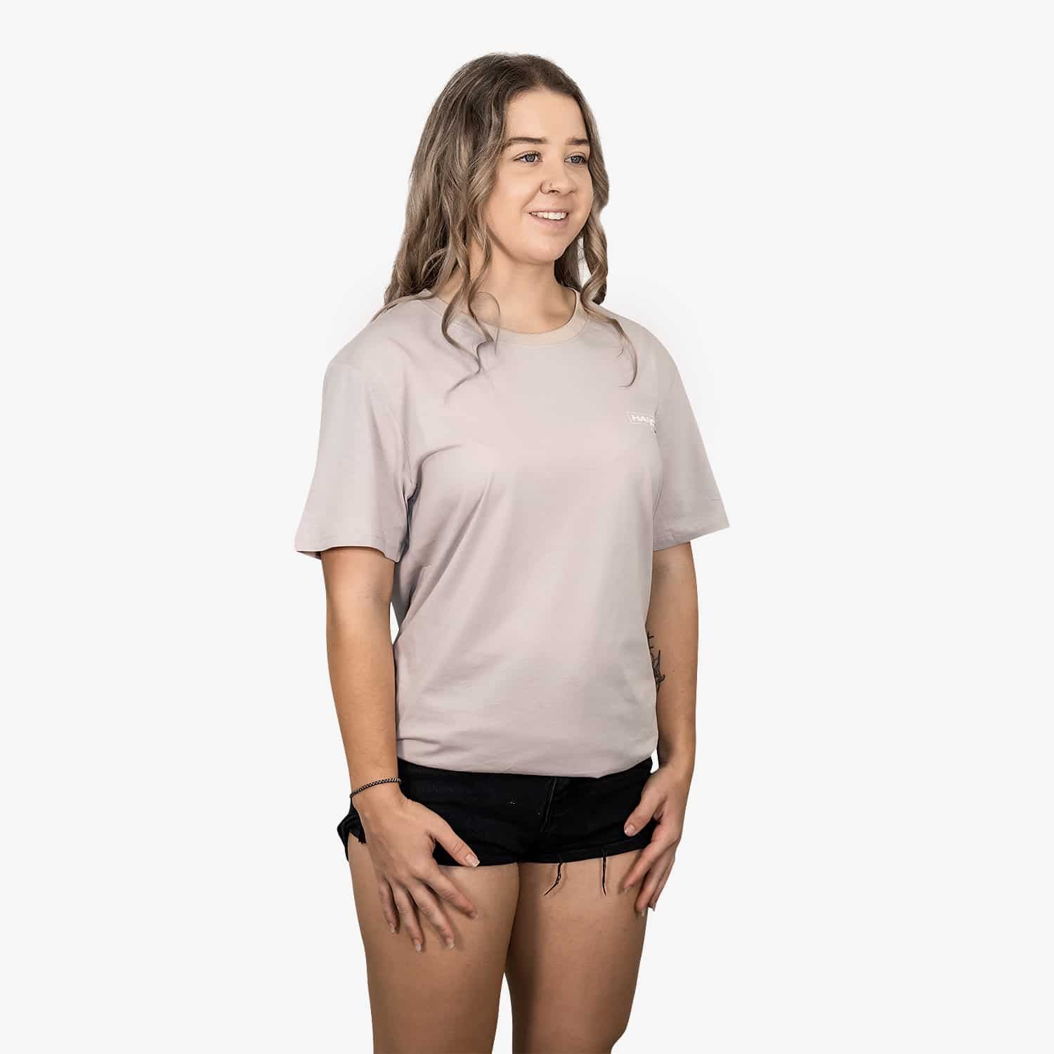 Unisex T-Shirt - Life Without Limits (HK Campers) - Grey - Comfortable Casual Wear for Outdoor Adventures & Daily Life