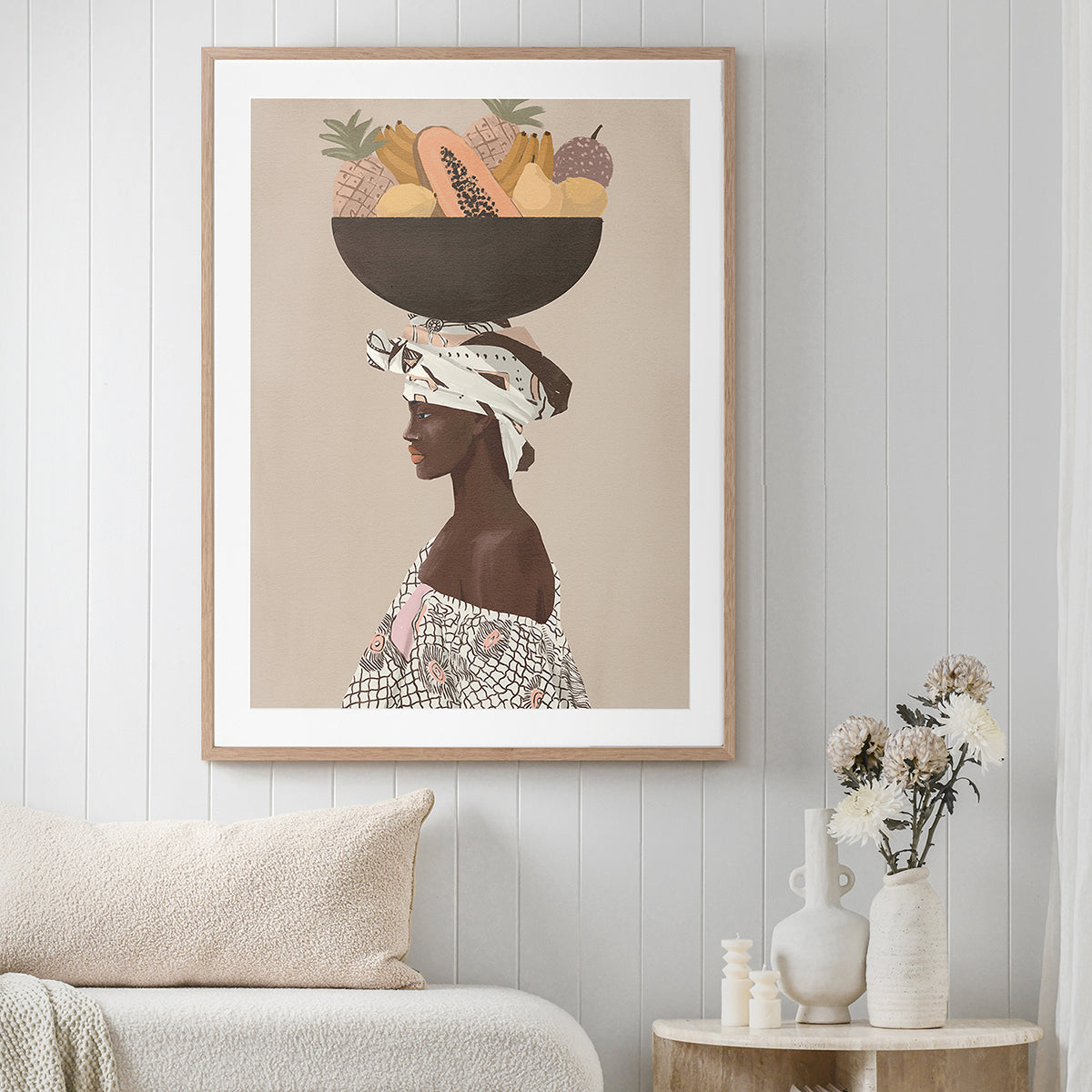 Fuerza Portrait Art Print - Premium Canvas Wall Decor for Home & Office - Perfect for Living Room, Bedroom, and Office Spaces