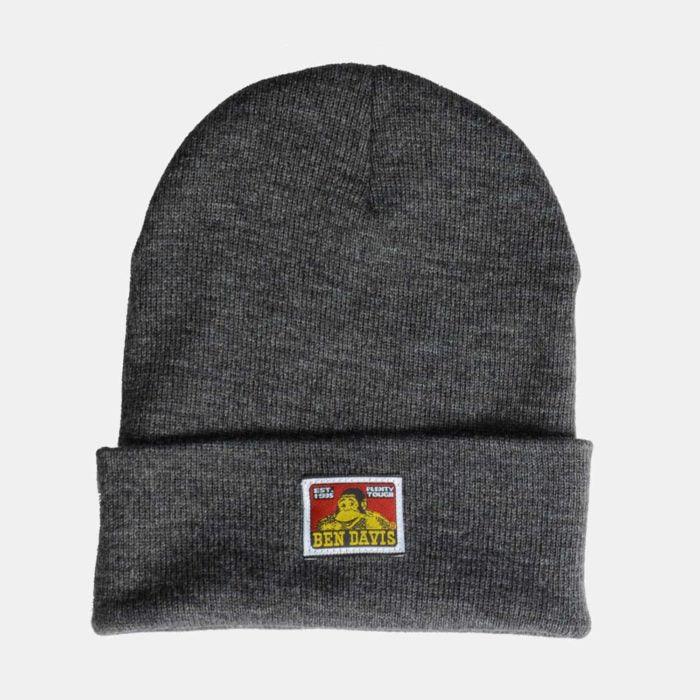 Ben Davis Beanie - Charcoal Heather Winter Knit Hat for Men & Women - Warm & Stylish for Outdoor Activities, Skiing, and Casual Wear