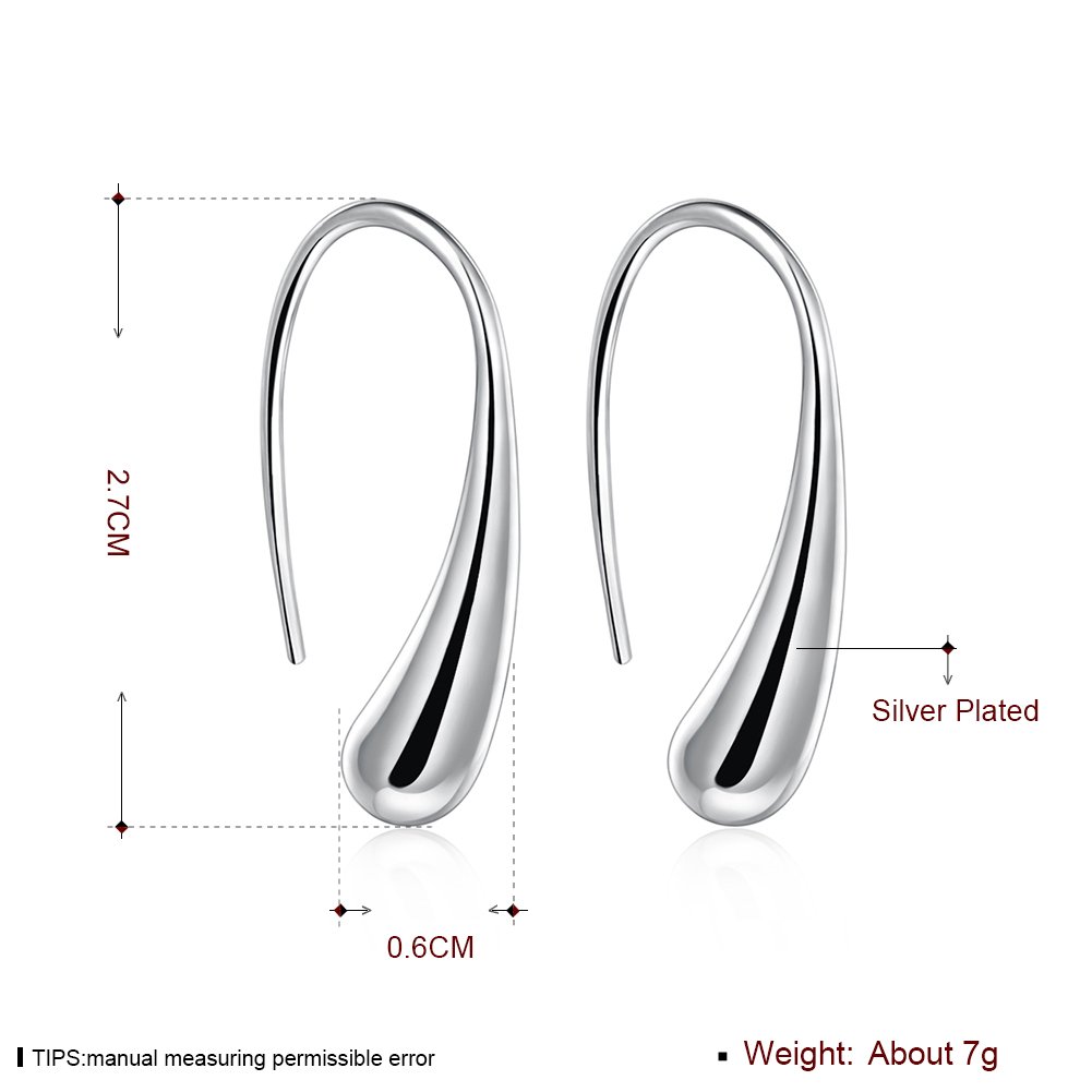 Lightweight Teardrop Gold Hoop Earrings for Women - 14k Gold Plated Chunky Huggie Earrings, High Polished Statement Jewelry Gift | Trendy Black Hoops for Everyday Wear, Parties & Special Occasions