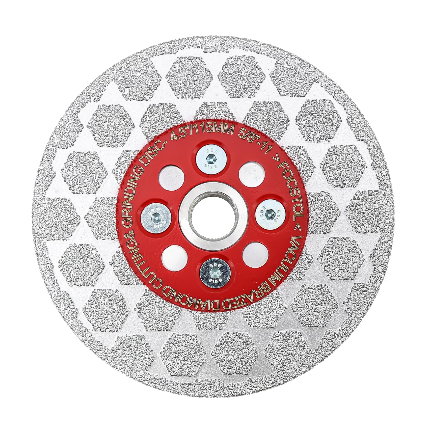 4.5 Inch Diamond Cutting Grinding Disc - 115mm Tile Cutting Blade for Porcelain, Ceramic Tile, Marble & Quartz - Angle Grinder Accessory - Perfect for Home Renovation, Flooring Projects & Stone Fabrication