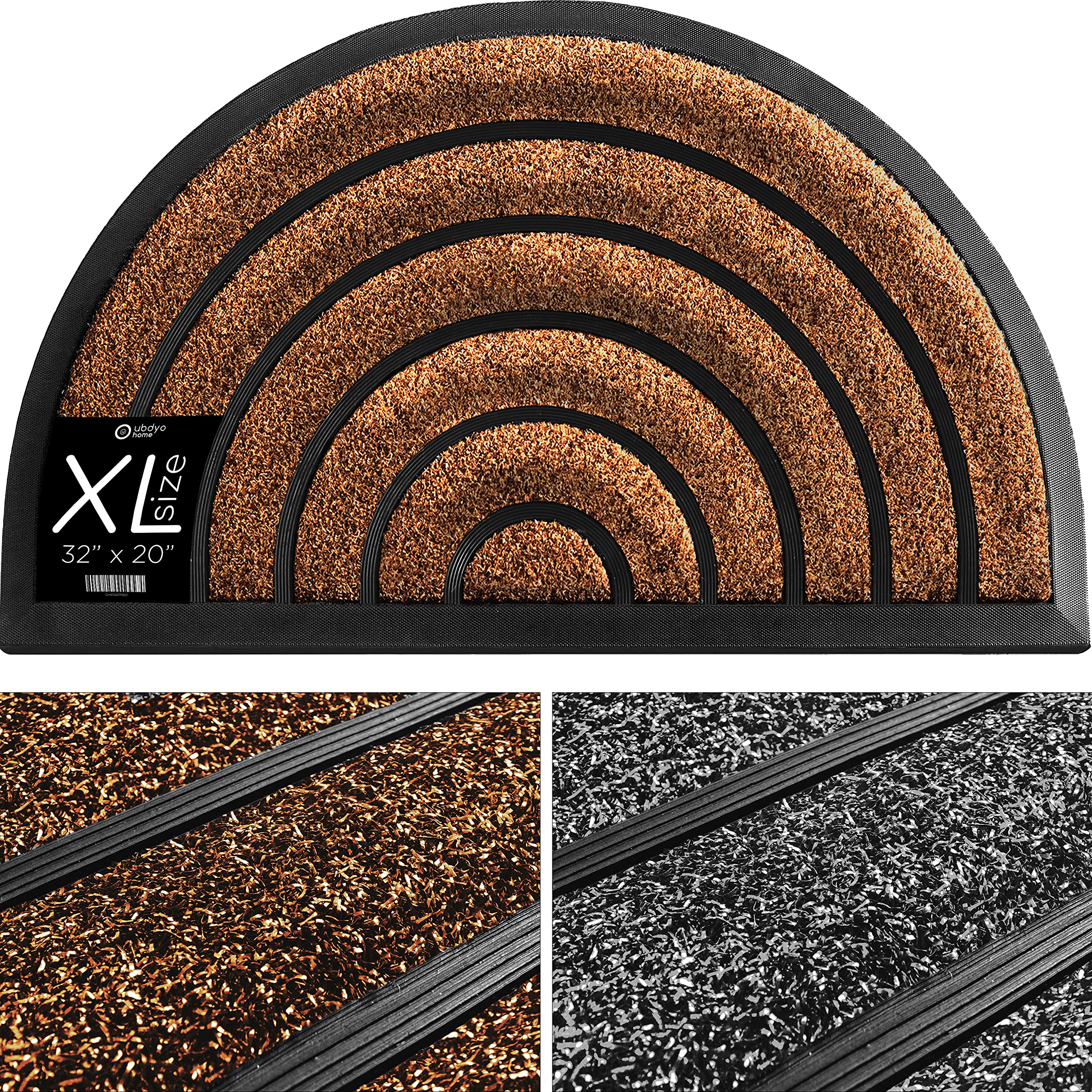 Extra Durable 32x20 Welcome Doormat for Front Door - Non-Slip Entryway Rug for High Traffic Areas - Perfect for Home, Office & Outdoor Use