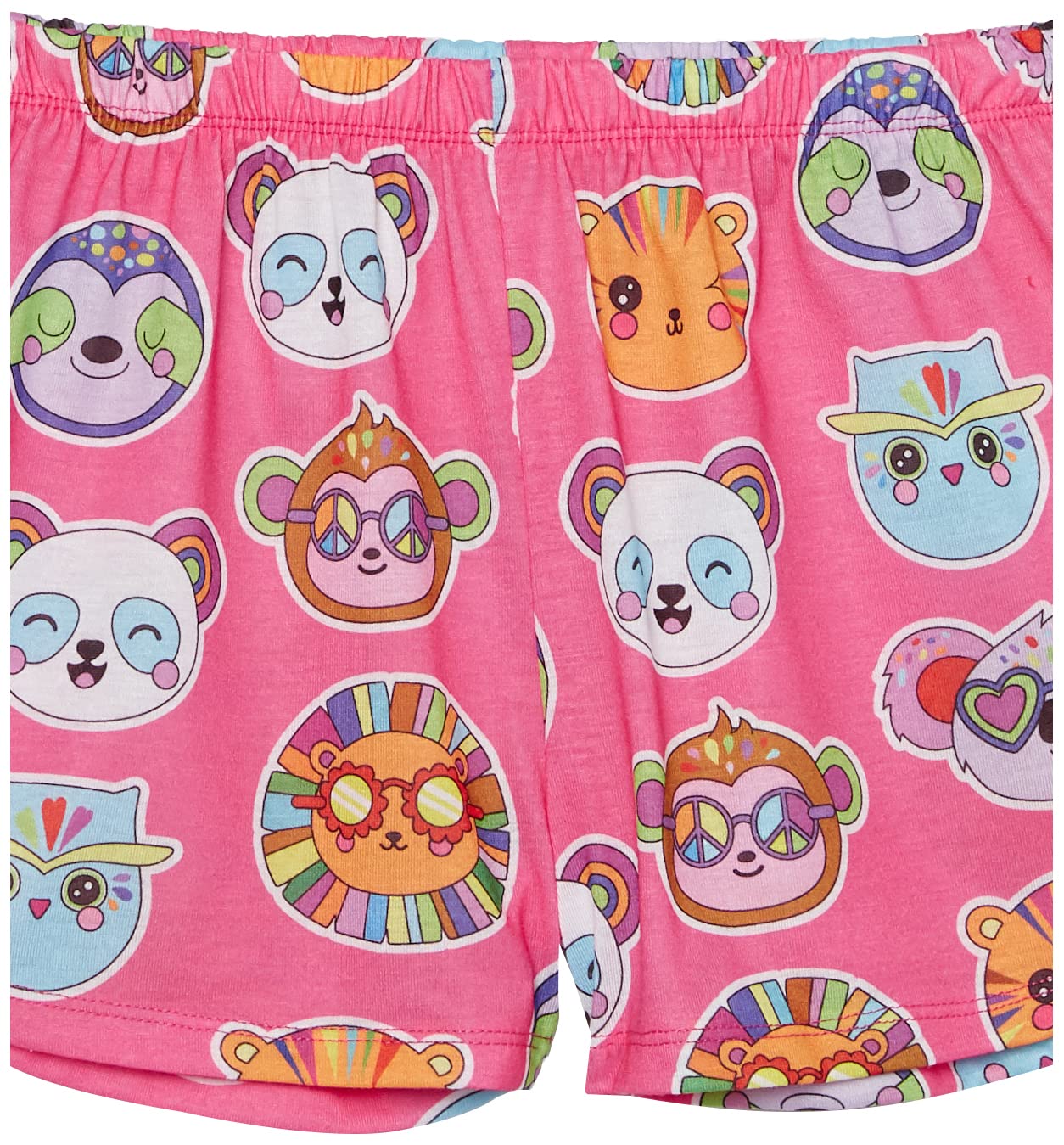 The Children's Place Girls' Sleeveless Tank Top and Shorts 2-Piece Pajama Set - Soft Cotton Sleepwear for Kids, Perfect for Bedtime & Lounging