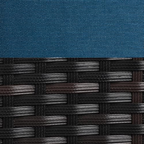 Brown/Peacock Blue