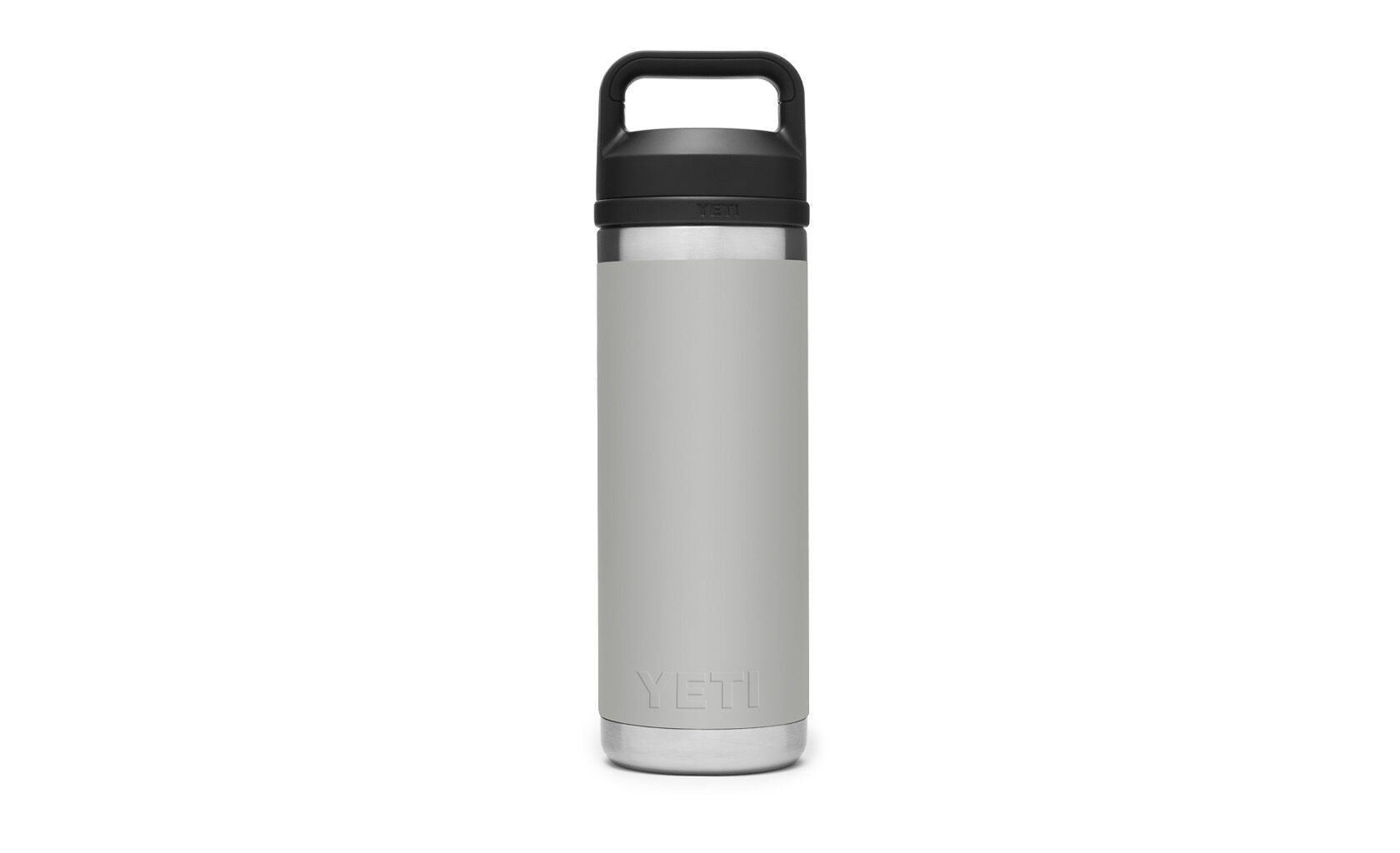 Yeti Rambler 18 Oz Stainless Steel Vacuum Insulated Water Bottle - Granite Gray | Keeps Drinks Hot/Cold for Hours | Perfect for Hiking, Camping & Outdoor Adventures