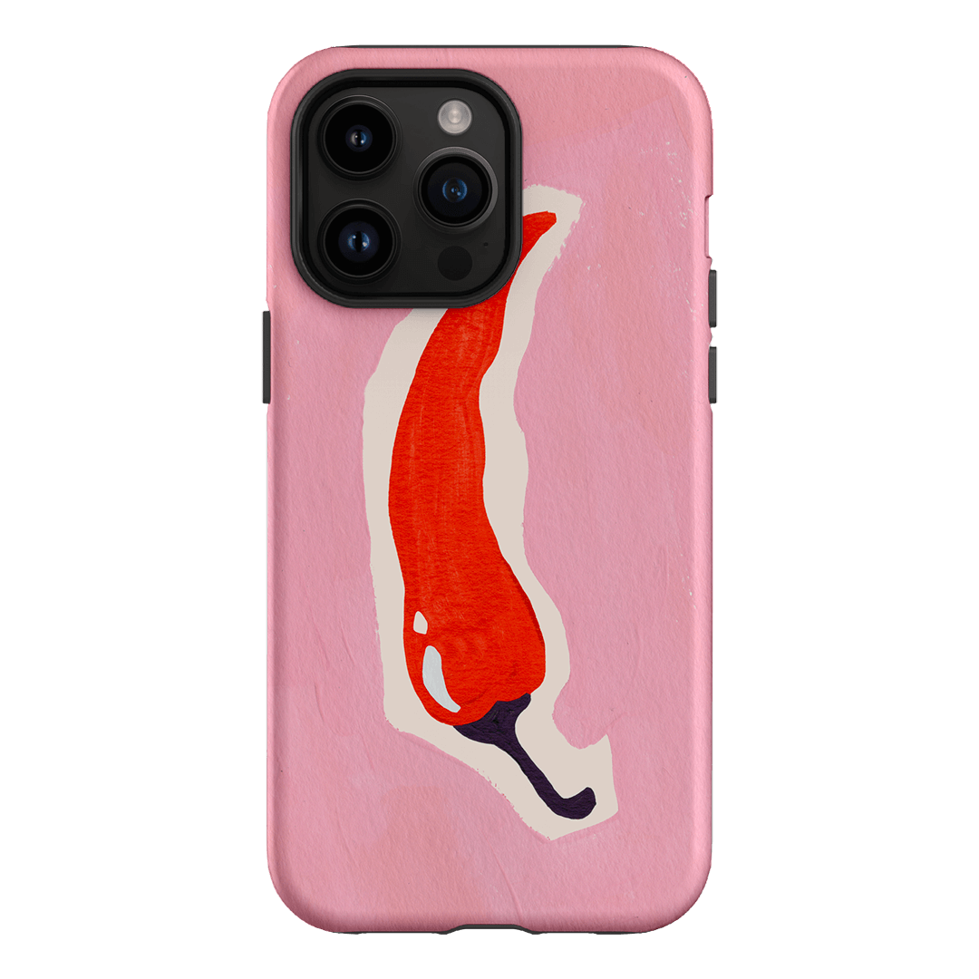 Premium Spicy Chili Pepper Pattern Phone Case - Durable Protective Cover for iPhone & Samsung - Perfect for Food Lovers & Trendy Accessories