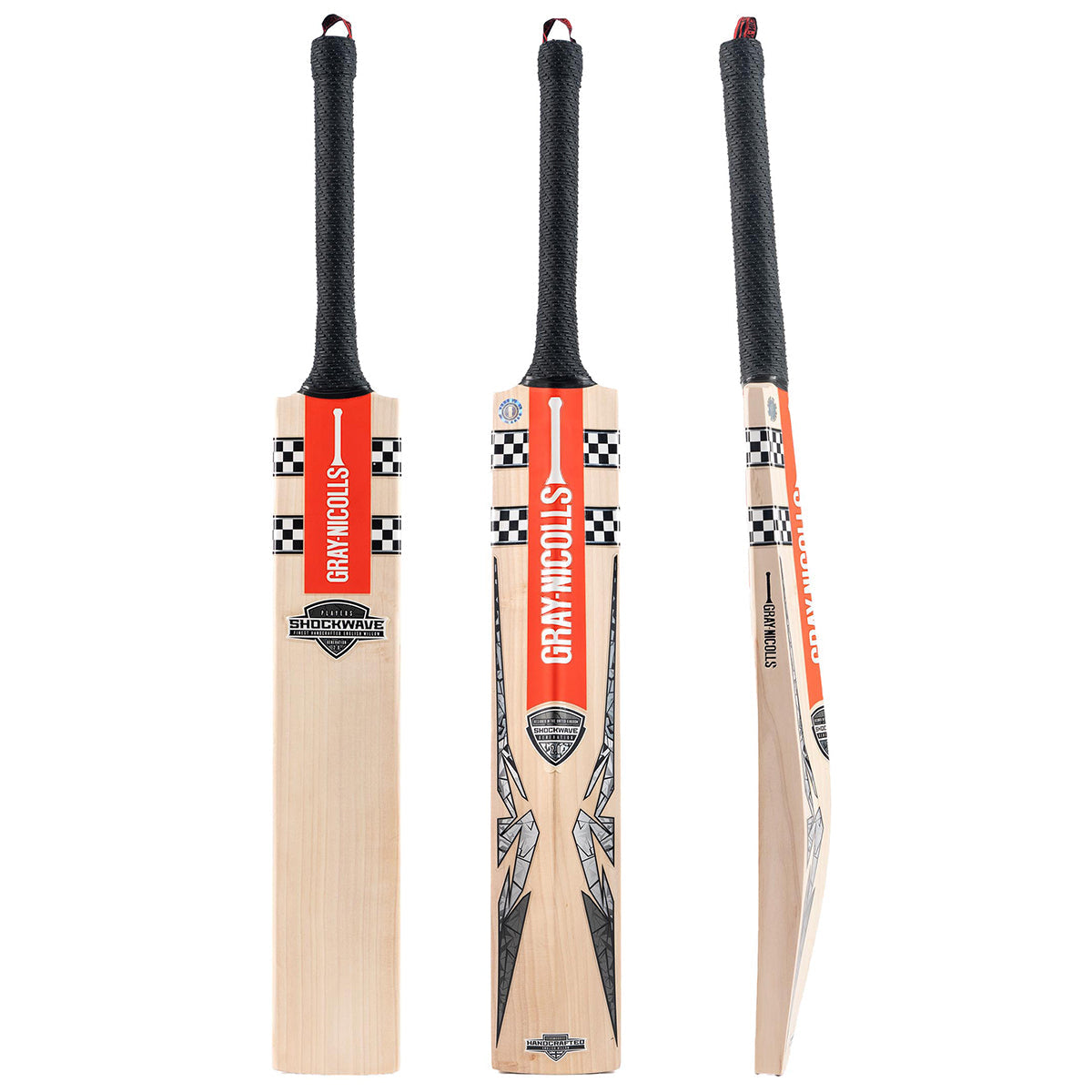 Gray Nicolls ShockWave Gen 2.0 5 Star Junior Cricket Bat - Lightweight English Willow for Youth Players - Perfect for Practice & Matches