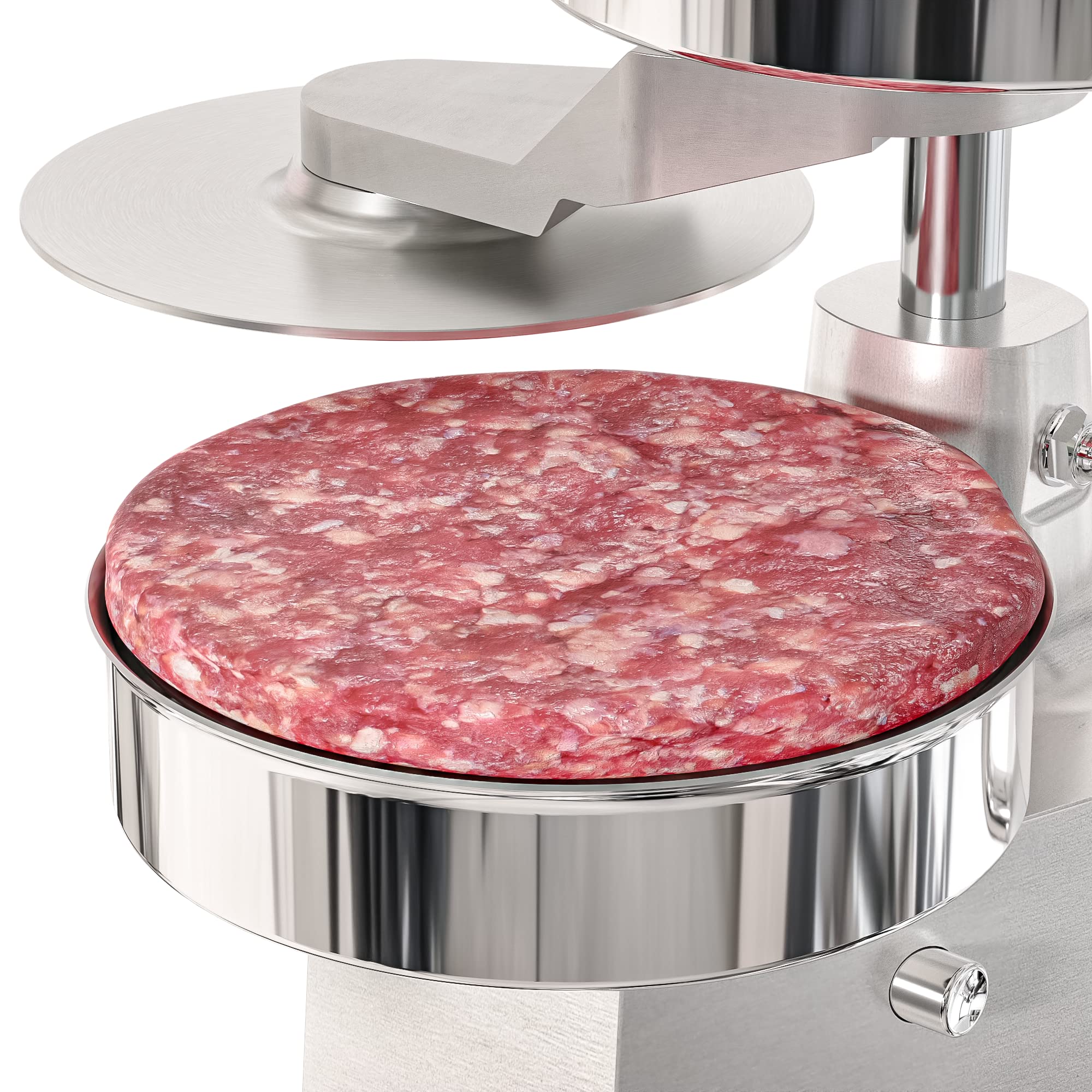 KoolMore Stainless Steel Burger Press Patty Maker for 6