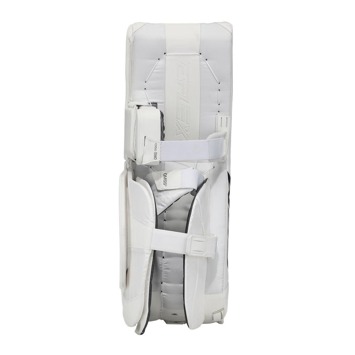 CCM E Flex 6 Senior Hockey Goalie Pads - Professional Ice Hockey Leg Guards for Goalkeepers - Perfect for NHL Training & Competitive Games