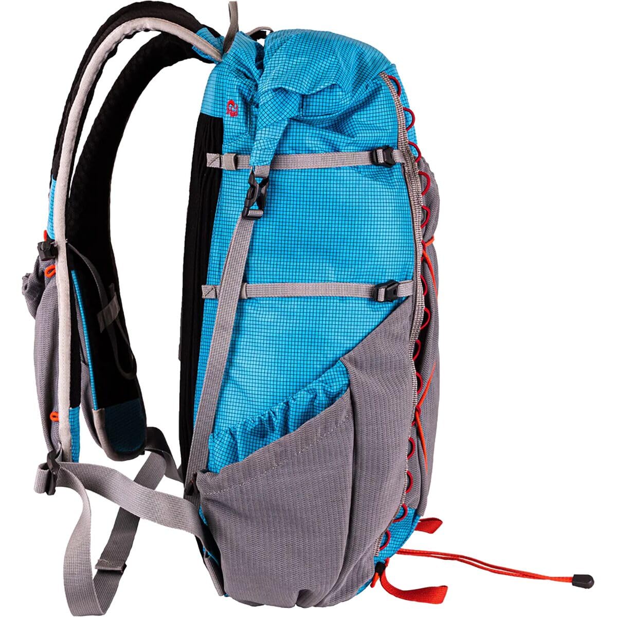 Mountainsmith Zerk 40L Ultralight Hiking Backpack - Lightweight Water-Resistant Daypack for Outdoor Adventures, Camping & Travel (Cyan Blue)