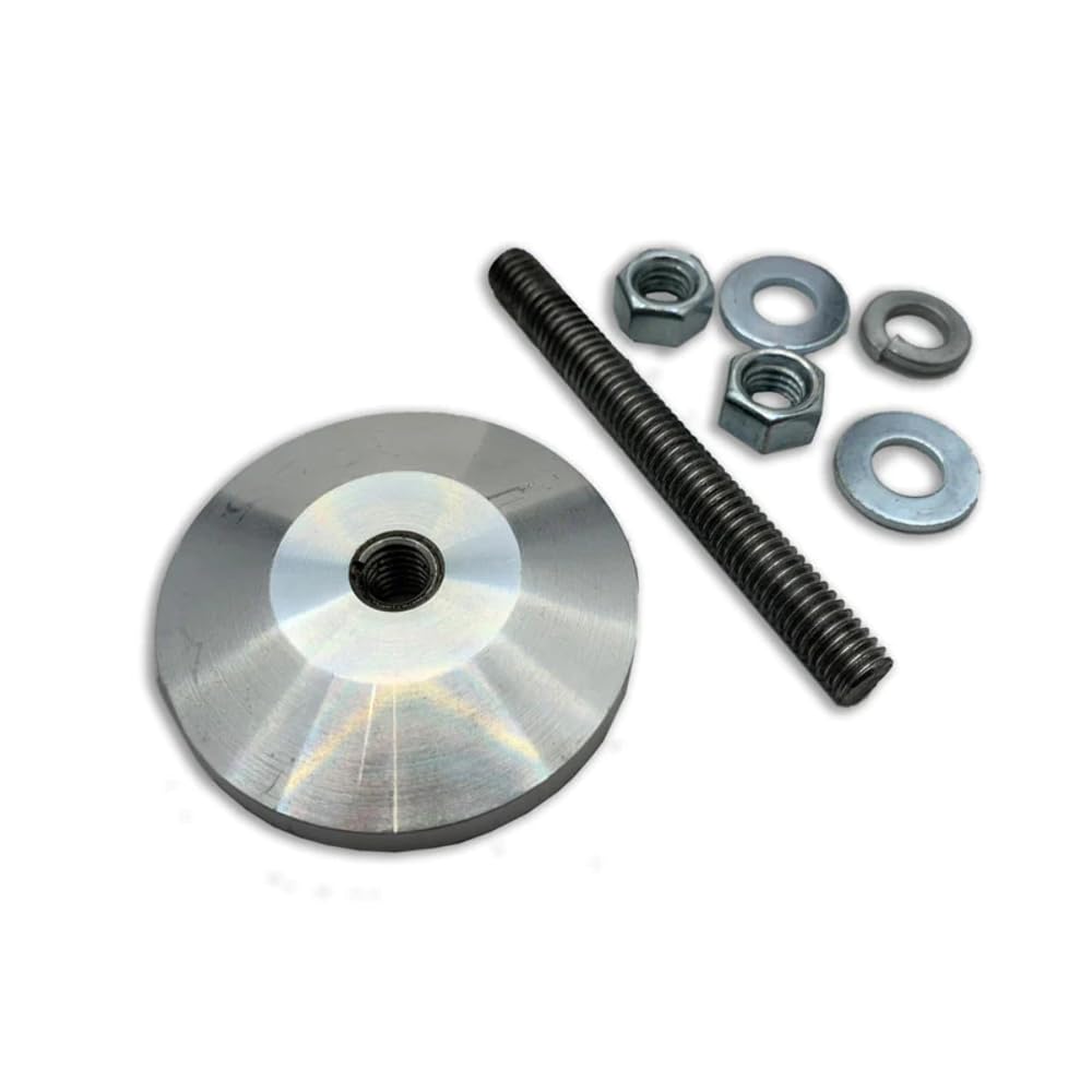 No-Drill High-Strength Mounting Kit (4-Pack) - Heavy Duty Tool-Free Installation for Shop Equipment, Workbenches, Shelves & Tables - Perfect for Garage, Workshop & Industrial Use