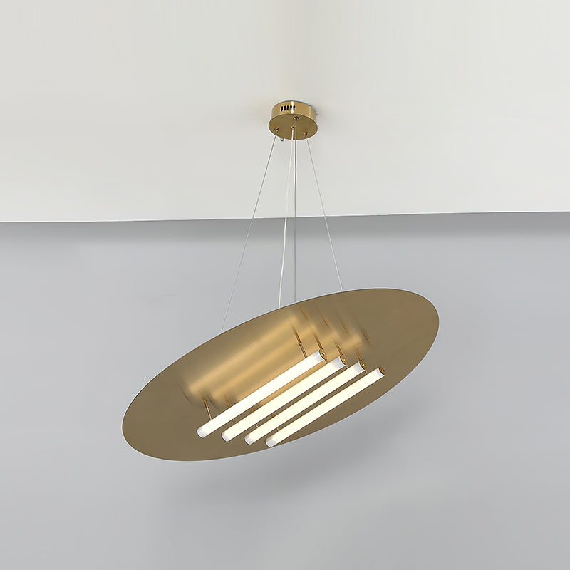 Modern Big Disc Pendant Lamp - Stylish Ceiling Light Fixture for Dining Room, Kitchen Island & Living Room Decor