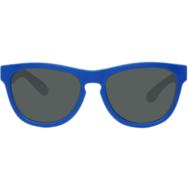 Classic (3 7) Electric Blue/Polarized Grey Sunglasses - UV Protection & Anti-Glare for Driving, Beach & Outdoor Activities