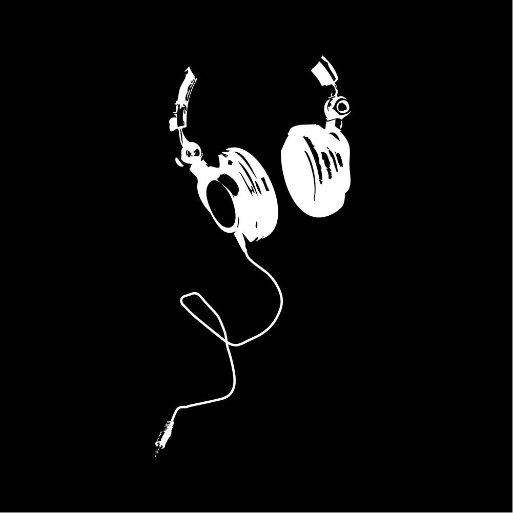 Men's Graphic T-Shirt with DJ Headphones Design - Cool Music Lover Tee for Concerts, Parties & Casual Wear